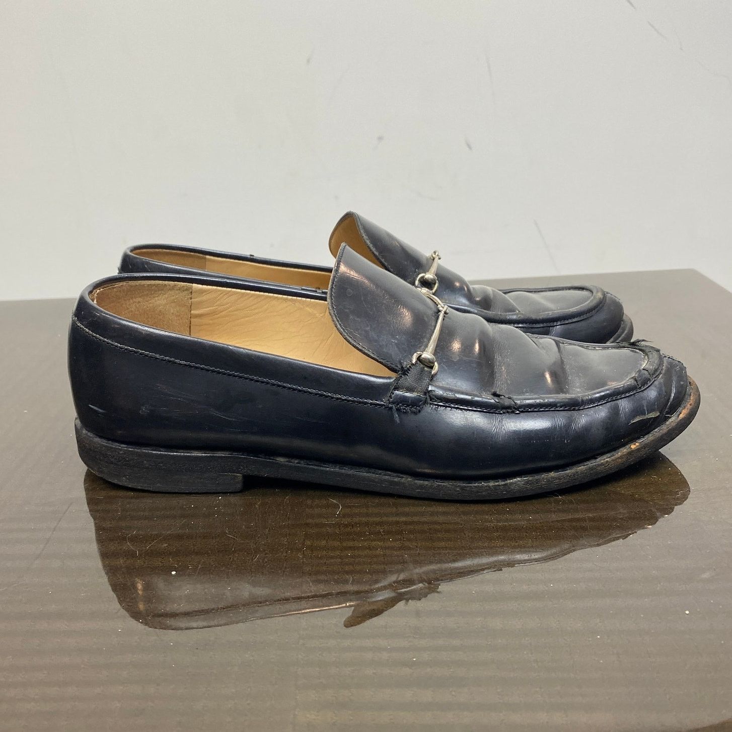 Gucci Gucci Horsebit Leather Loafers Penny Loafers Women's 7.5B Size US 7.5 / IT 37.5 - 3 Thumbnail