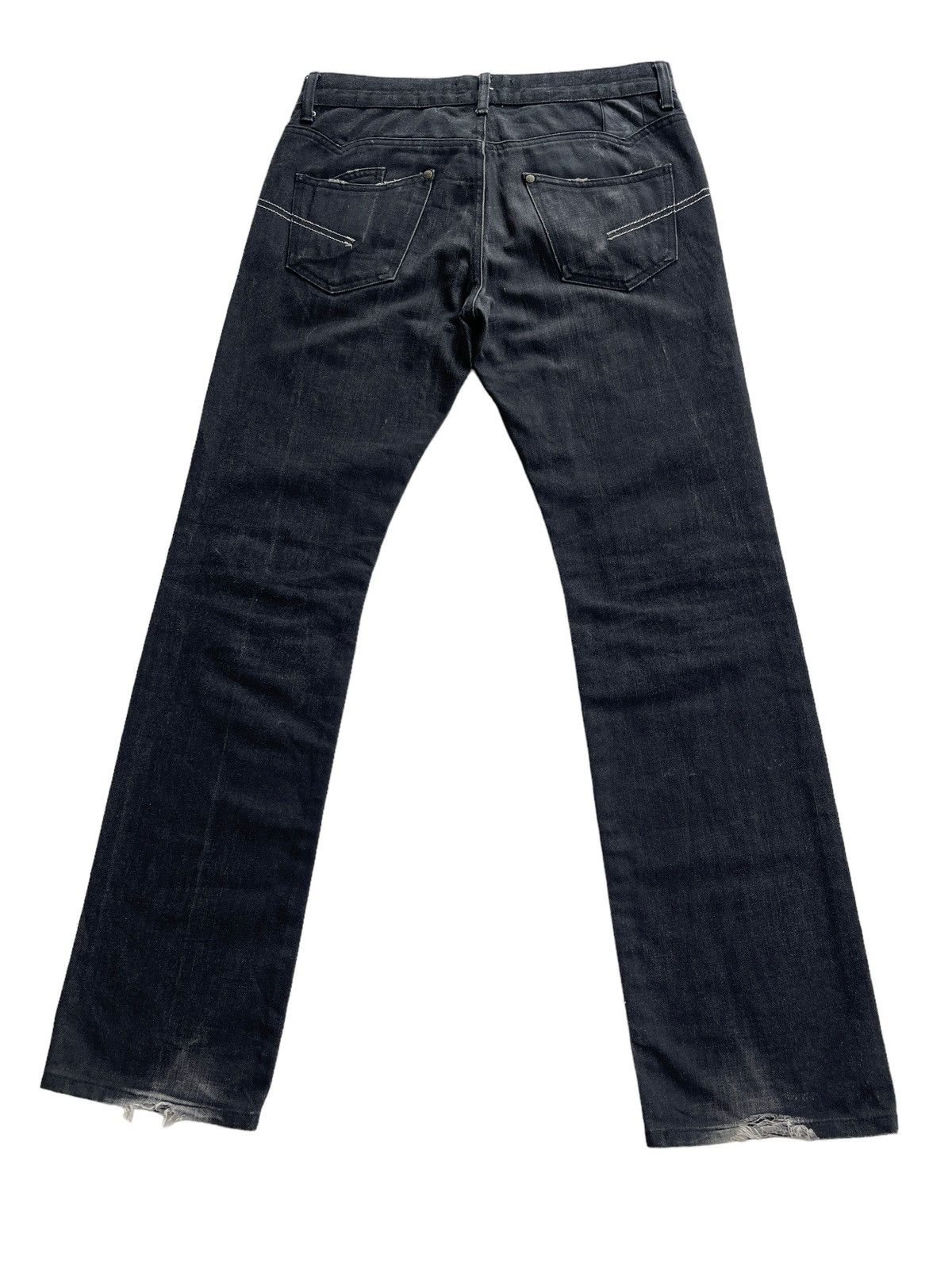 JACKROSE Jackrose Regular Straight Leg Denim Size US 31 - 3 Thumbnail