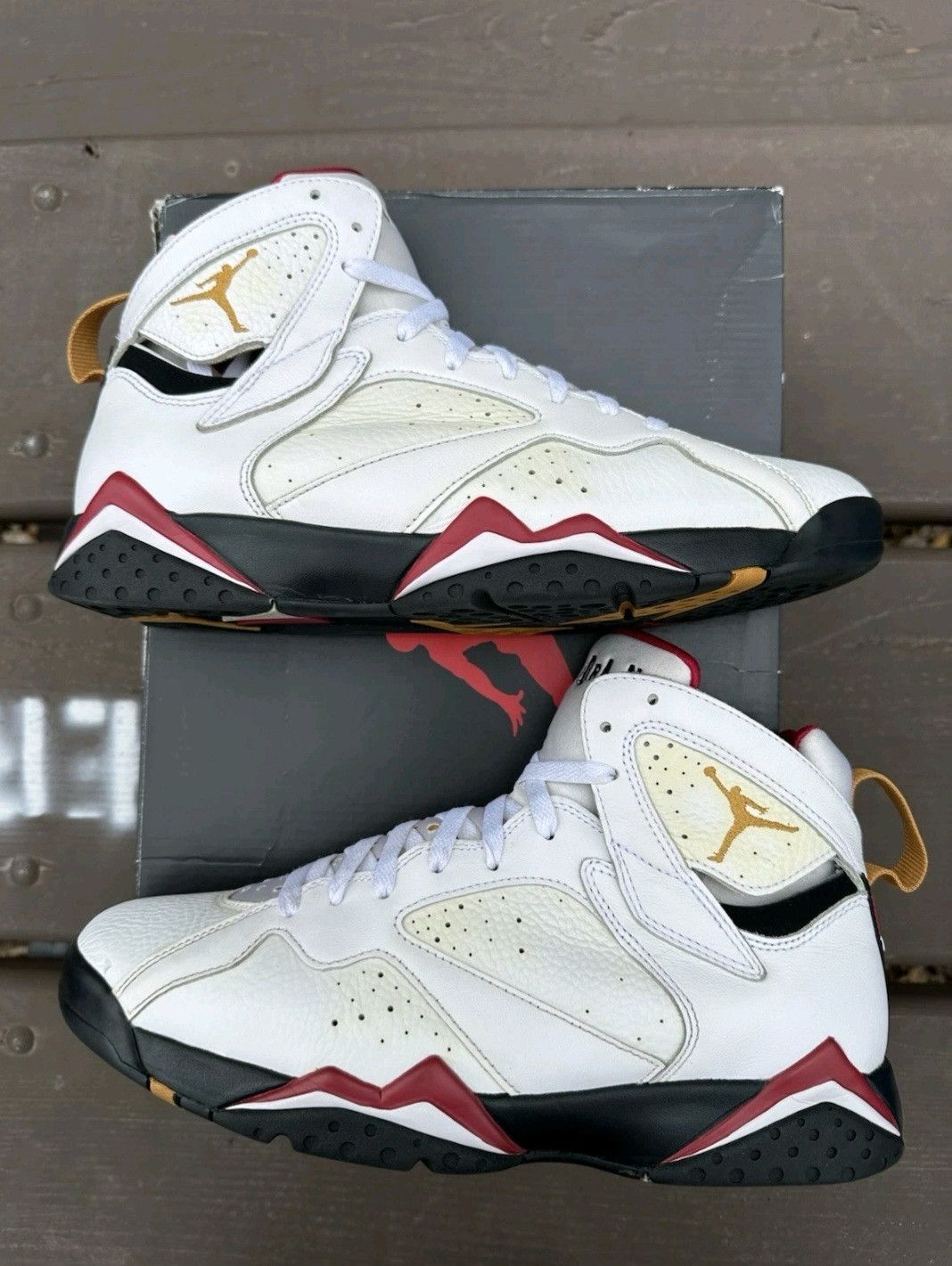 Jordan Brand Nike Air Jordan Retro 7 Cardinal 2022 Size 10.5 Men Size US 10.5 / EU 43-44 - 3 Thumbnail