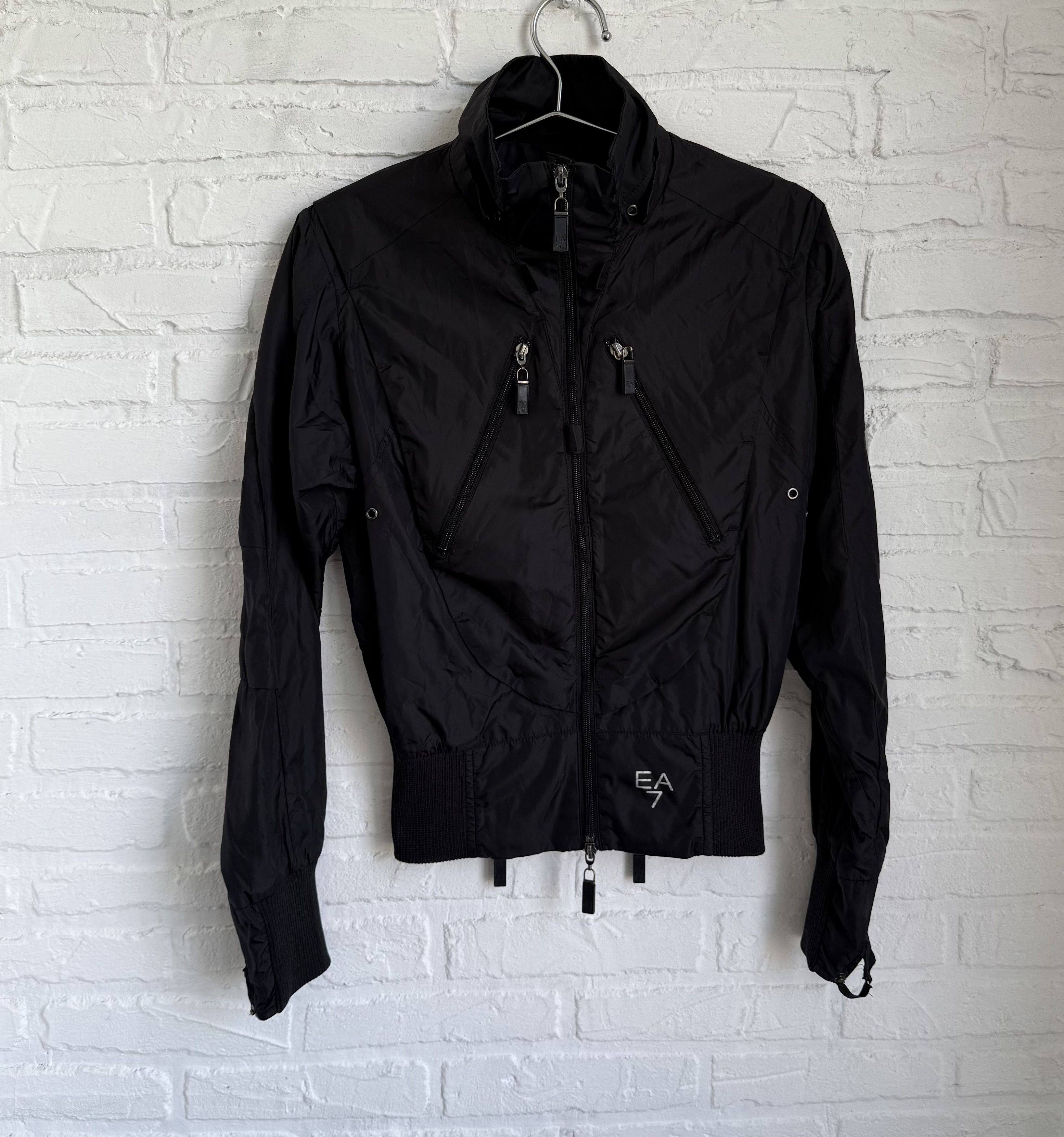 Emporio Armani × Vintage Vintage Emporio Armani EA7 multizip nylon jacket Size US XS / EU 42 / 0 - 1 Thumbnail