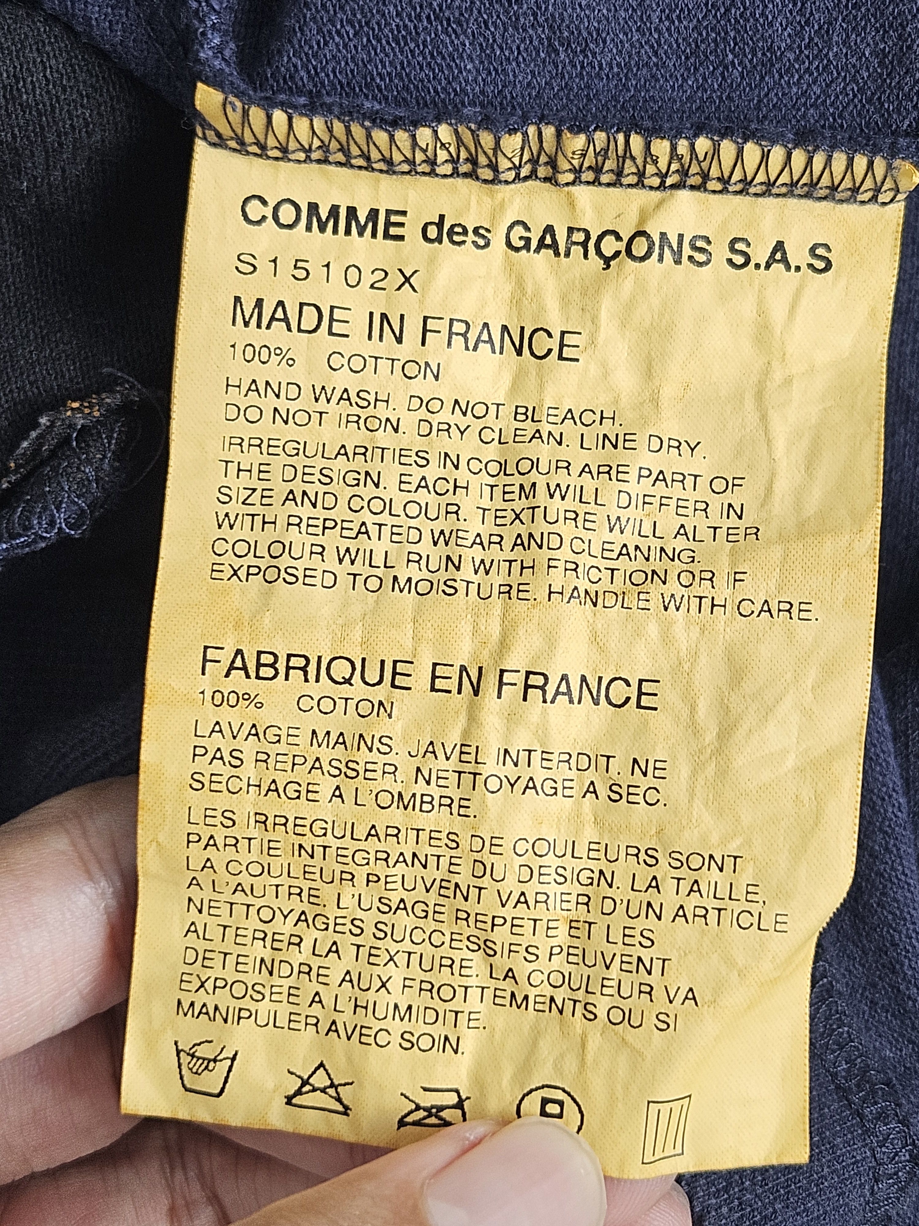 Comme des Garcons Comme des Garcons CDG frame Shirt Size US L / EU 52-54 / 3 - 5 Thumbnail