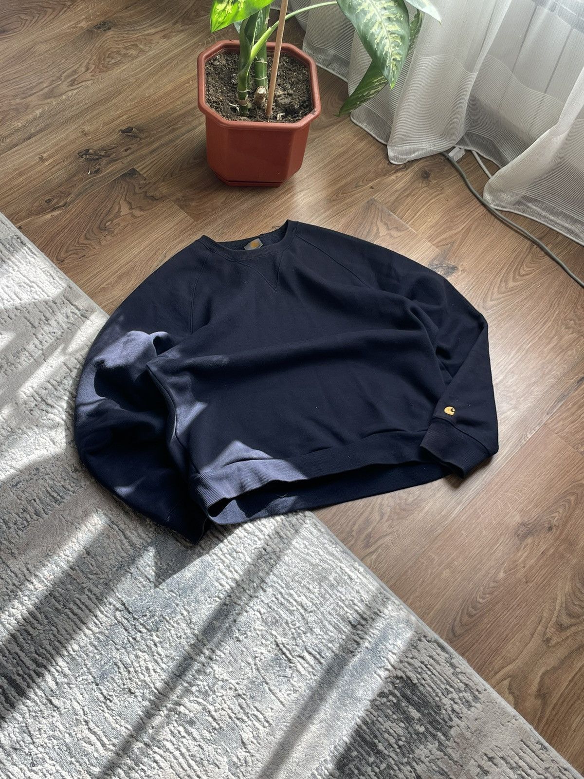 Carhartt × Vintage Carhartt vintage navy sweatshirt Size US M / EU 48-50 / 2 - 1 Thumbnail