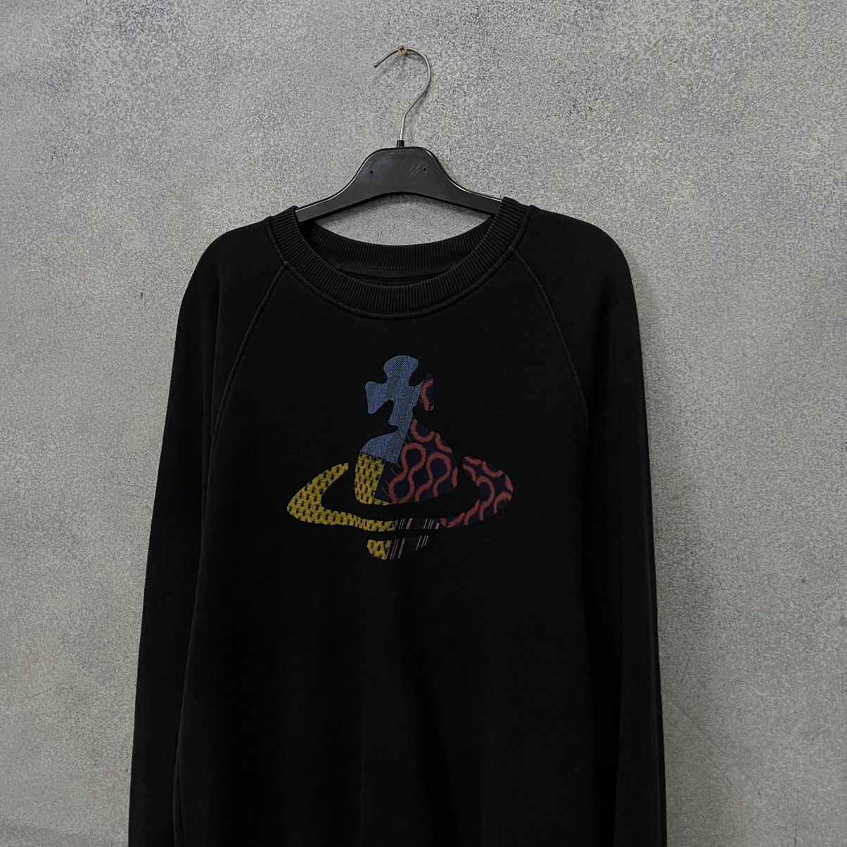 Vivienne Westwood Vintage Vivienne Westwood Sweatshirt Big Logo Orb Pullover Size US XS / EU 42 / 0 - 2 Thumbnail