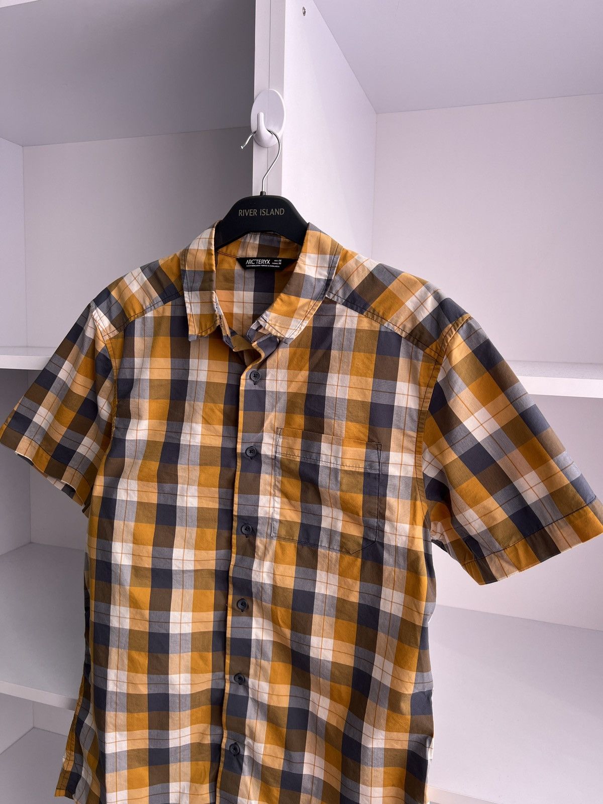 Arc'teryx × Vintage Arc’teryx Outdoor Life Drill Checkered Button Up Shirt Size US M / EU 48-50 / 2 - 5 Thumbnail