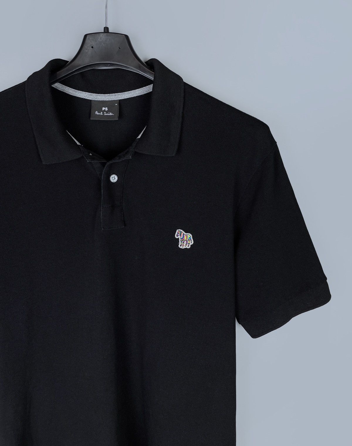 Paul Smith Men's PS Paul Smith Zebra SS Polo Shirt Organic Cotton M Size US M / EU 48-50 / 2 - 2 Thumbnail
