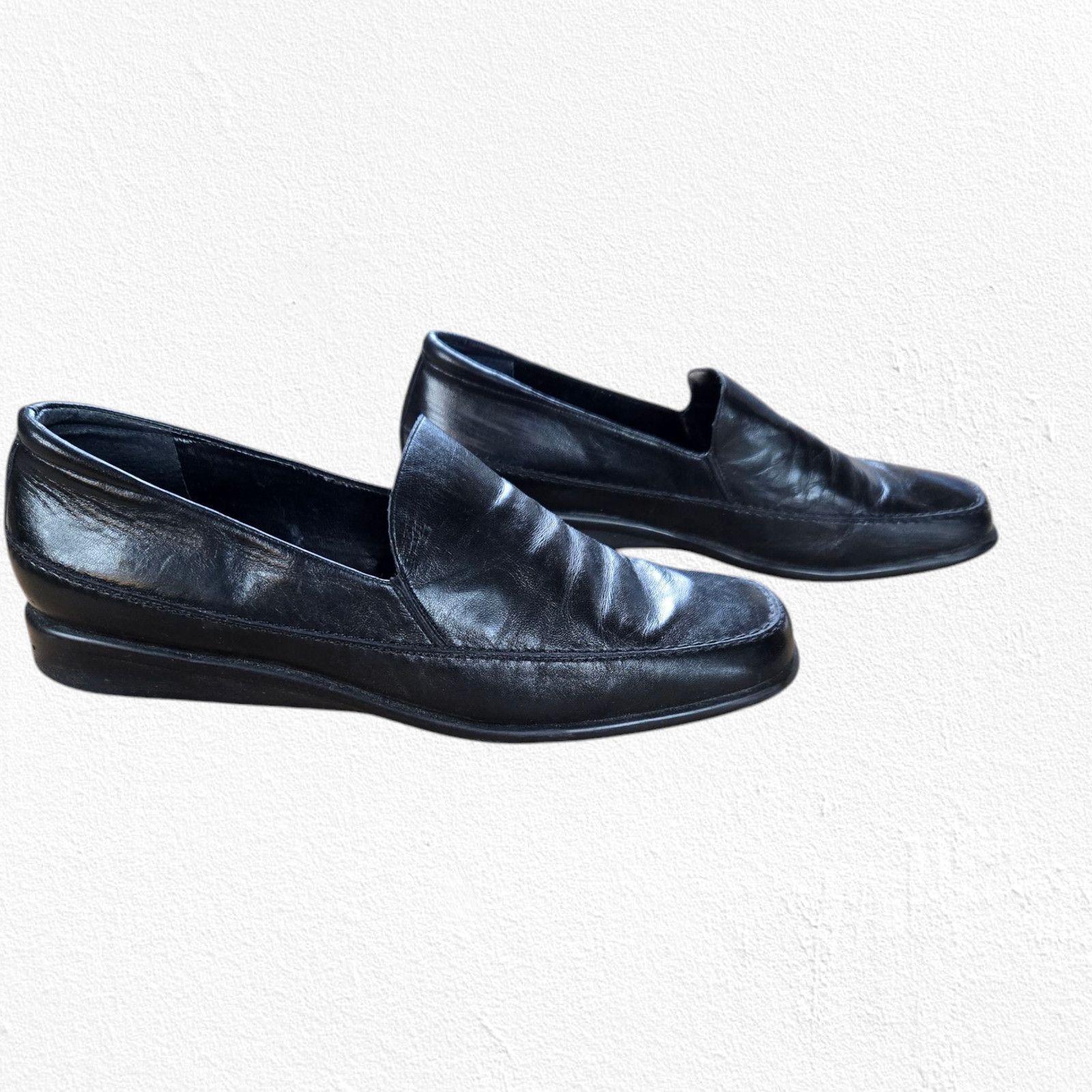 Lauren Ralph Lauren Y2K Lauren Ralph Lauren Black Chelsey Loafers Size 9.5 Size US 9.5 / IT 39.5 - 1 Thumbnail