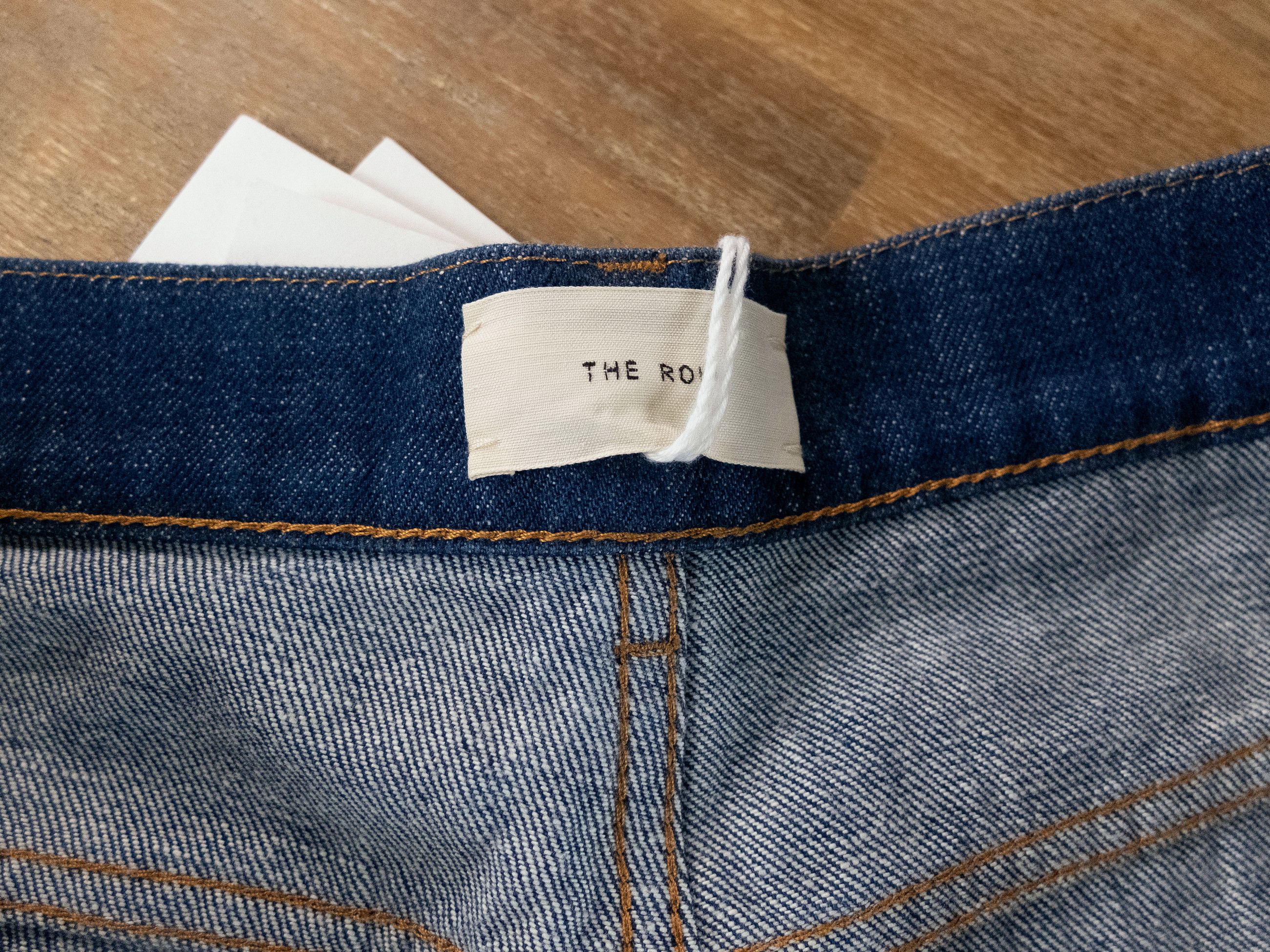 The Row THE ROW Borjis blue high waist straight leg jeans 4 Size 27" / US 4 / IT 40 - 10 Thumbnail