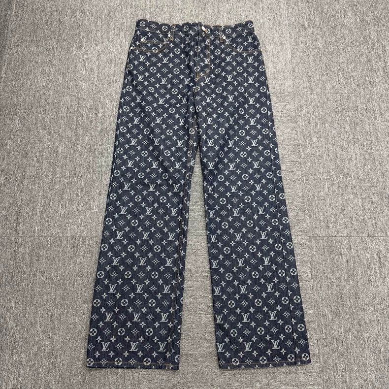 Louis Vuitton Louis Vuitton x Timberland Printed Denim Pants Size US 30 / EU 46 - 1 Thumbnail
