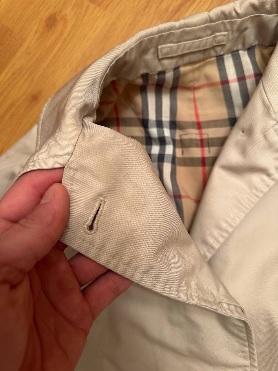 Burberry × Vintage Burberry Jacket Trench Vintage 90s Size US S / EU 44-46 / 1 - 7 Thumbnail