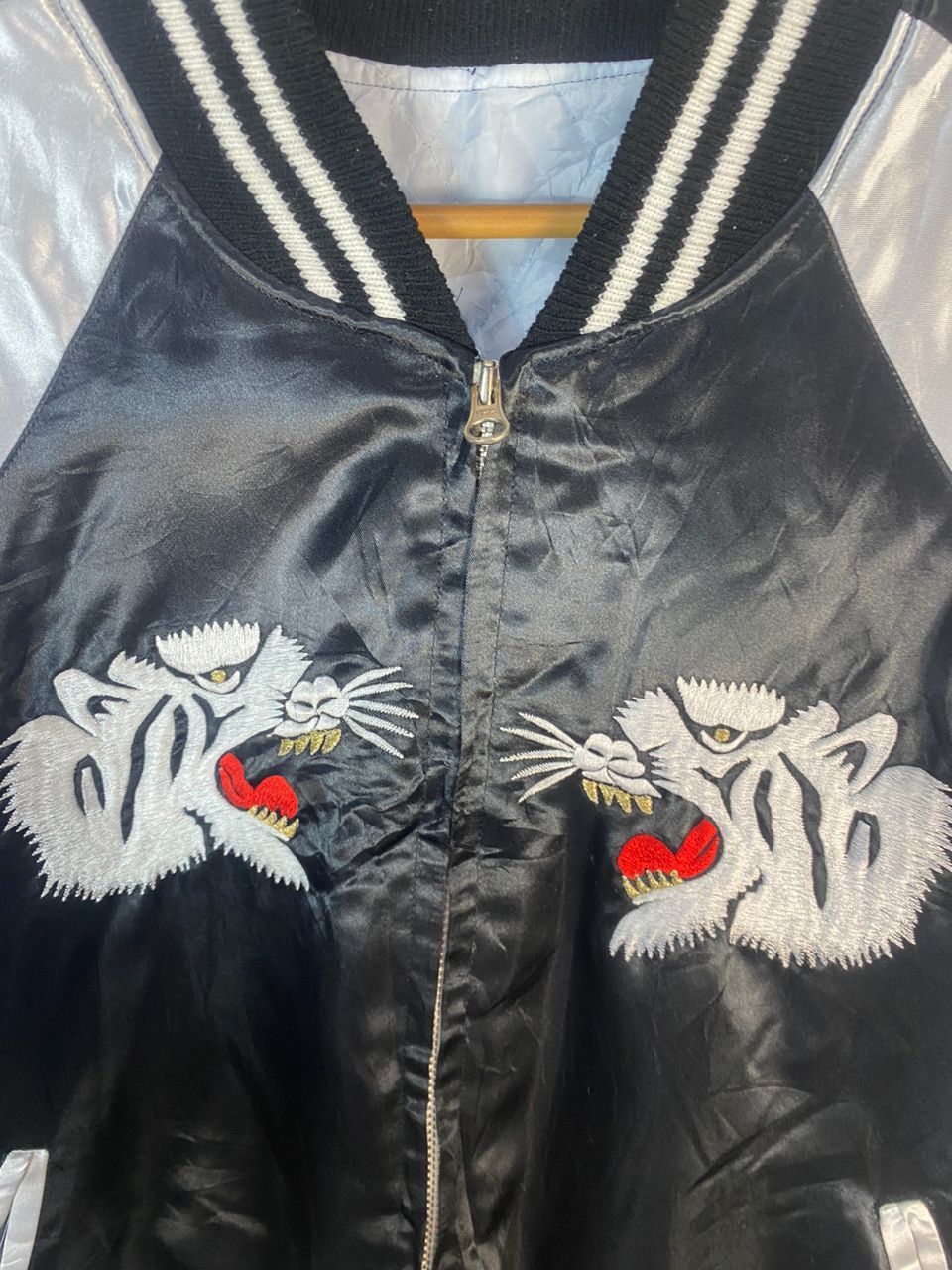 Other Sukajan embroidered printed zipper jacket Size US M / EU 48-50 / 2 - 4 Thumbnail