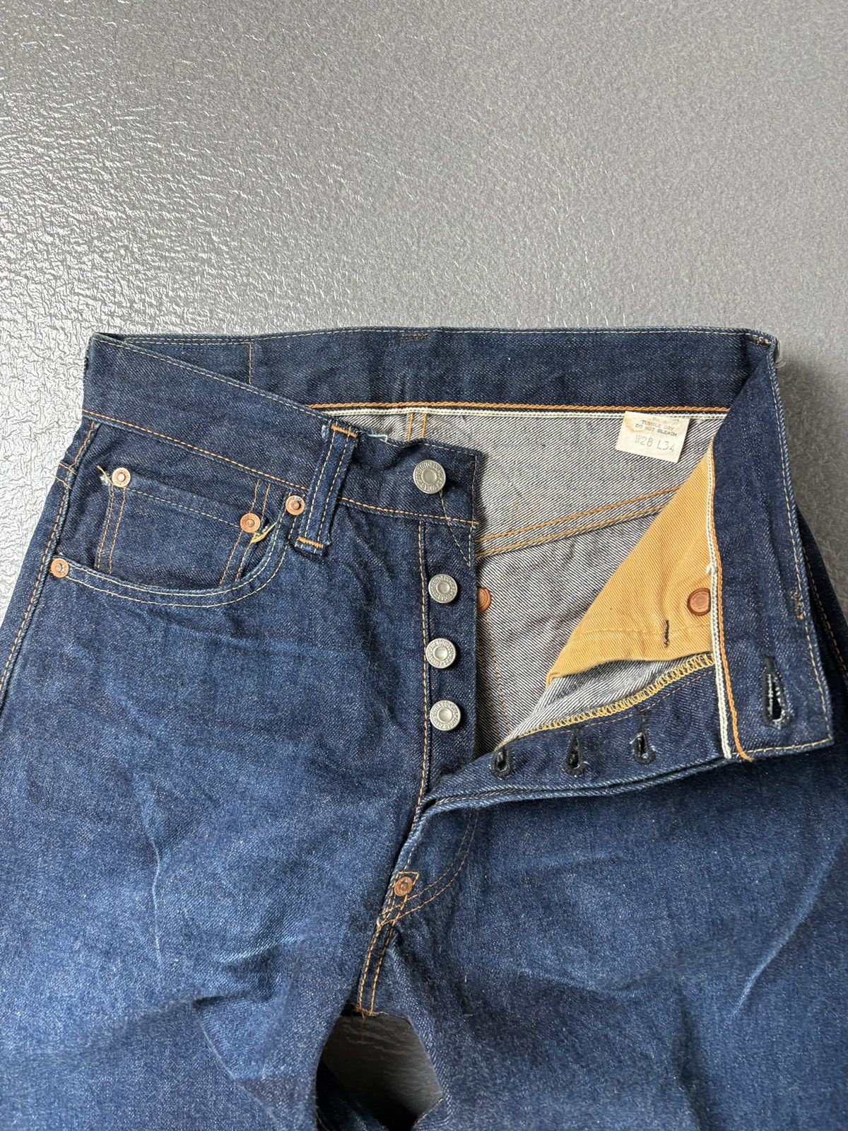 Sugar Cane Sugarcane Archive Selvedge Straight Leg Jeans Indigo Size US 28 / EU 44 - 6 Thumbnail