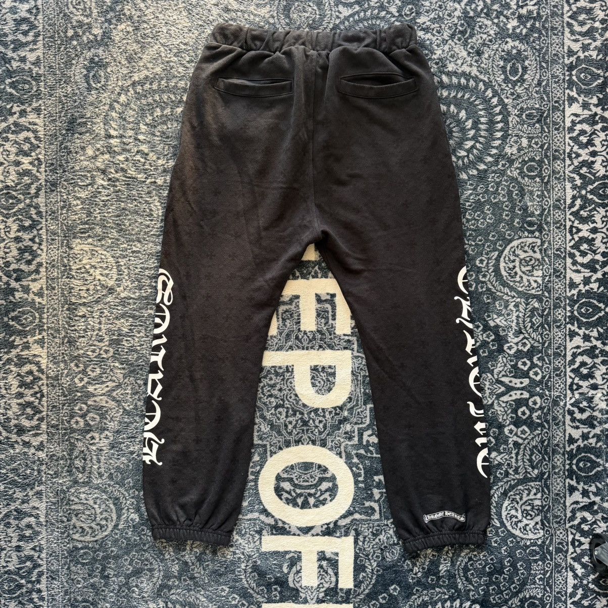 Chrome Hearts Chrome Hearts Monogram Horseshoe Logo Thermal Sweatpants Size US 32 / EU 48 - 2 Thumbnail