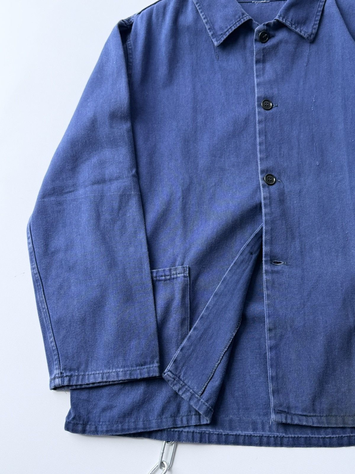 Vetra Vintage 80s French Sanfor Chore Workwear Jacket Size US XL / EU 56 / 4 - 2 Thumbnail