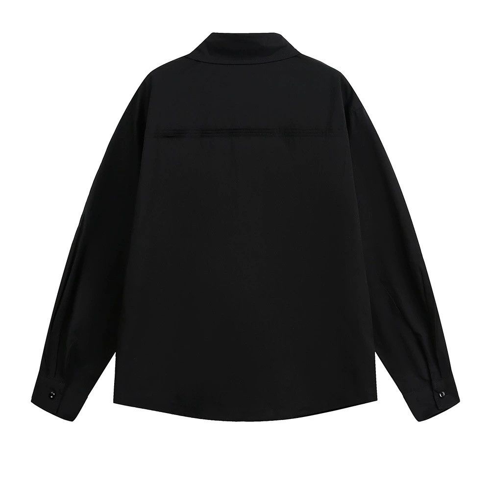 Vintage Men's casual loose mbroidered long-sleeved shirt Size US M / EU 48-50 / 2 - 2 Thumbnail