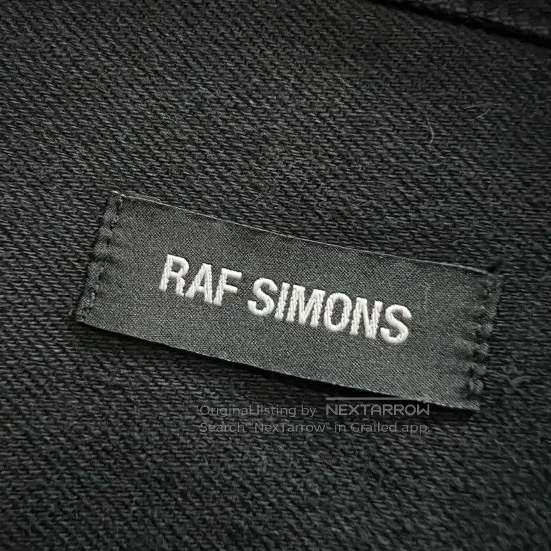 Raf Simons Raf Simons Black digital printed denim shirt Size US S / EU 44-46 / 1 - 4 Thumbnail