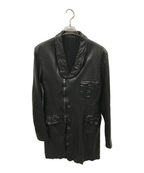 Yohji Yamamoto Yohji Yamamoto × ISAMU KATAYAMA BACKLASH Rain Rider Coat Size US M / EU 48-50 / 2 - 1 Thumbnail