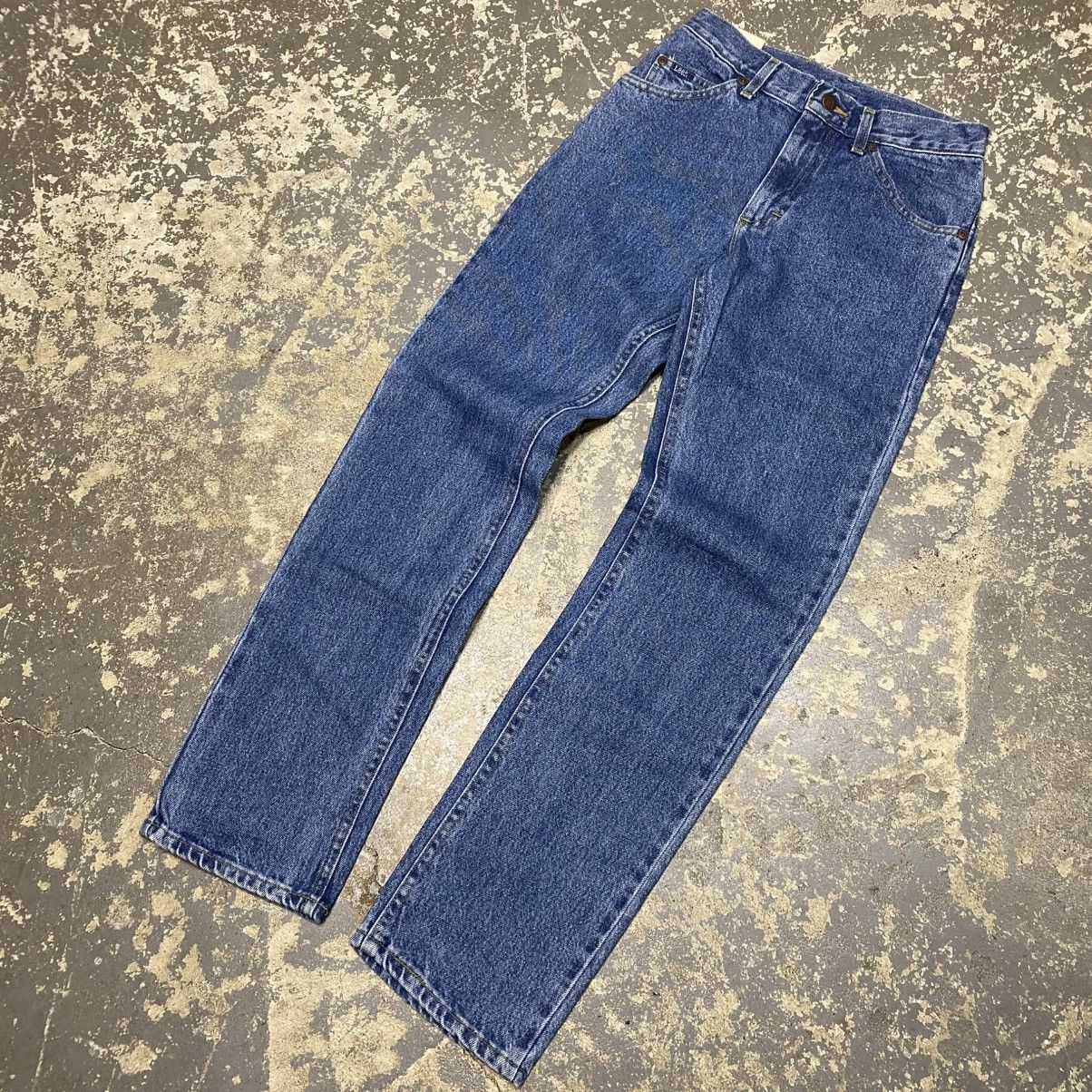Lee × Vintage Vintage Lee Mid Wash Denim Jeans USA 90s NWT Size US 27 - 6 Thumbnail