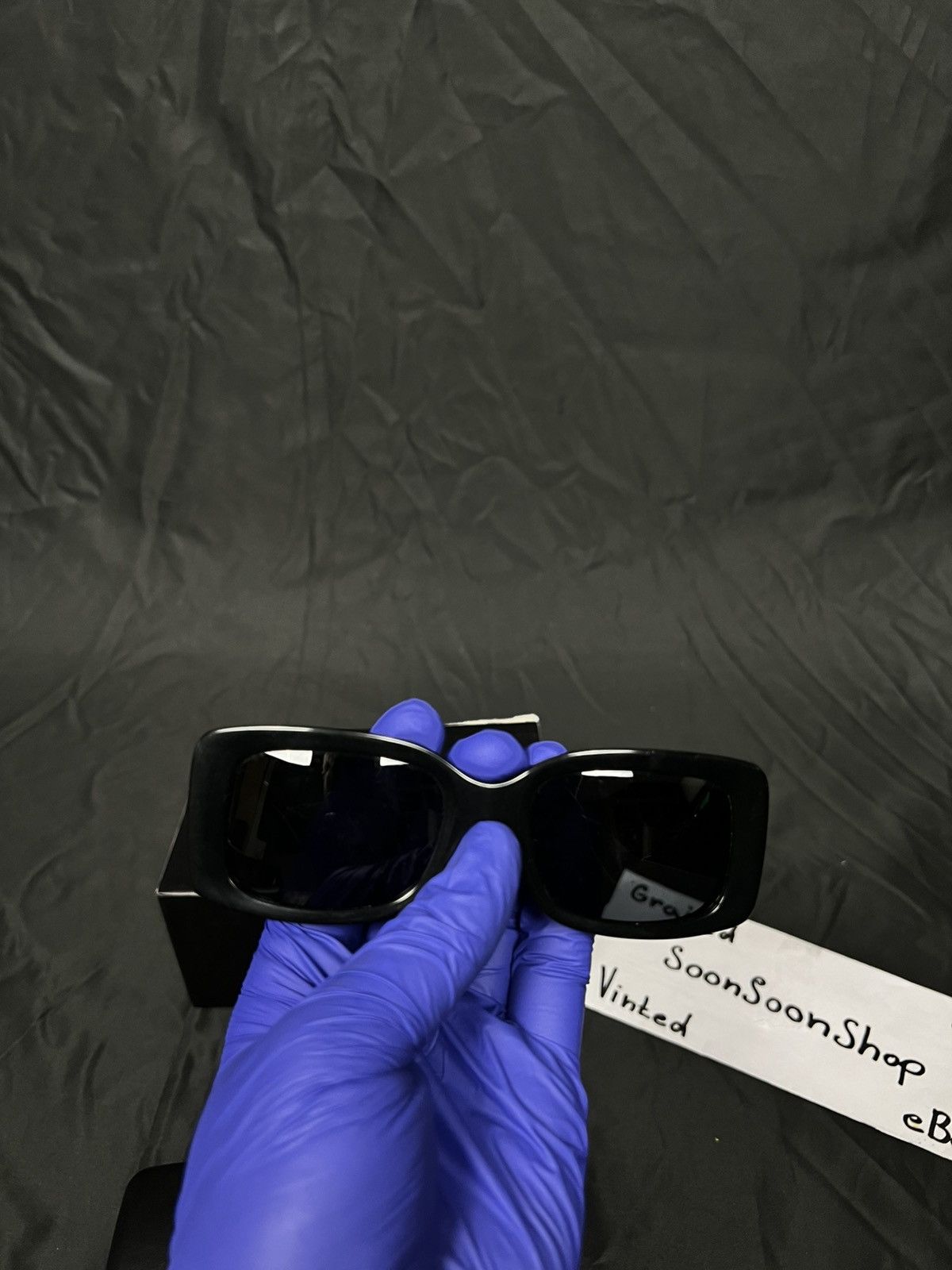 Versace Versace 0VE4377 Sunglasses biggy Japan style big logo Size ONE SIZE - 2 Thumbnail