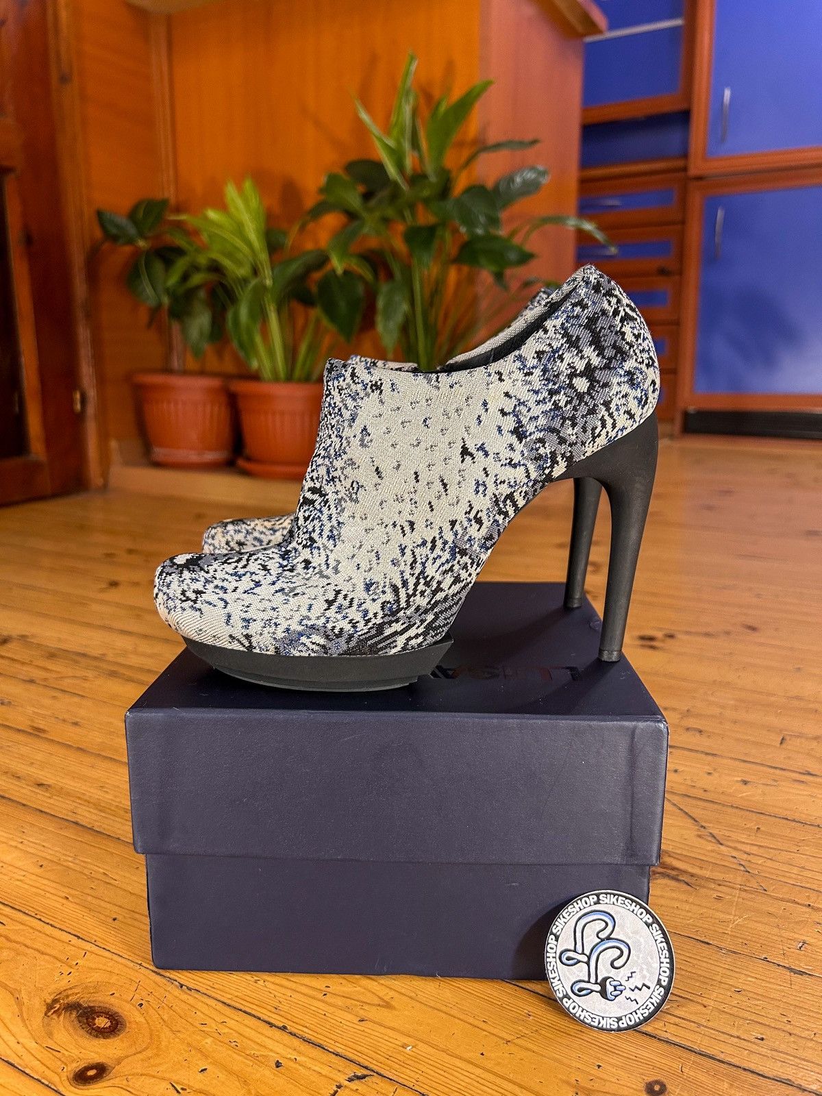 Balenciaga Multicolour Cloth High-Heels