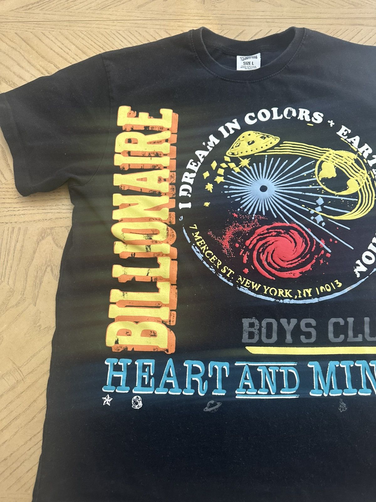 Billionaire Boys Club Billionaire Boys Club Space Dreams Short-Sleeve Tee in black Size US L / EU 52-54 / 3 - 5 Thumbnail