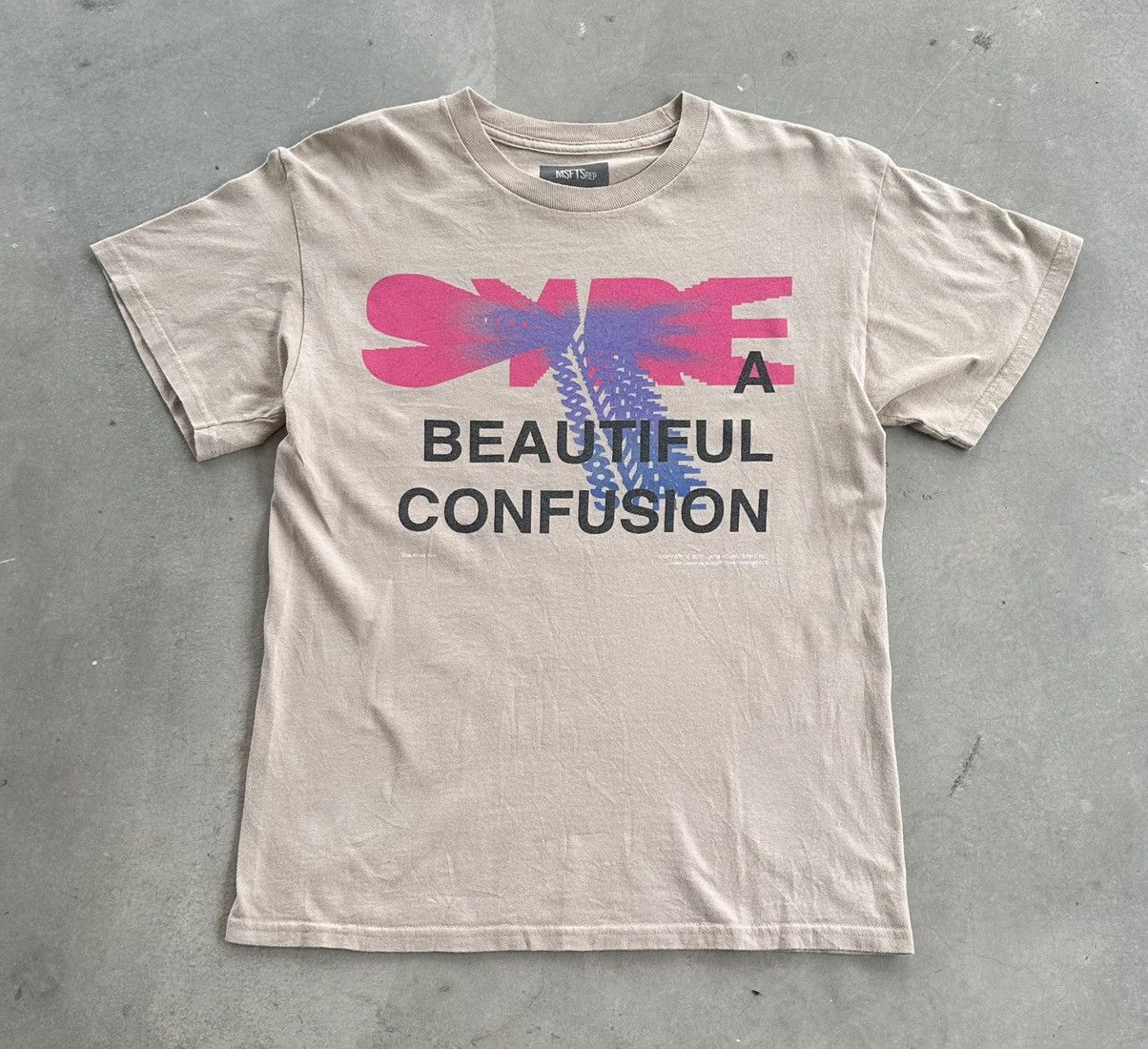 Jaden Smith × Msftsrep × Vintage SYRE JADEN SMITH A BEAUTIFUL CONFUSION MAFTSREP TEE Size US M / EU 48-50 / 2 - 1 Thumbnail