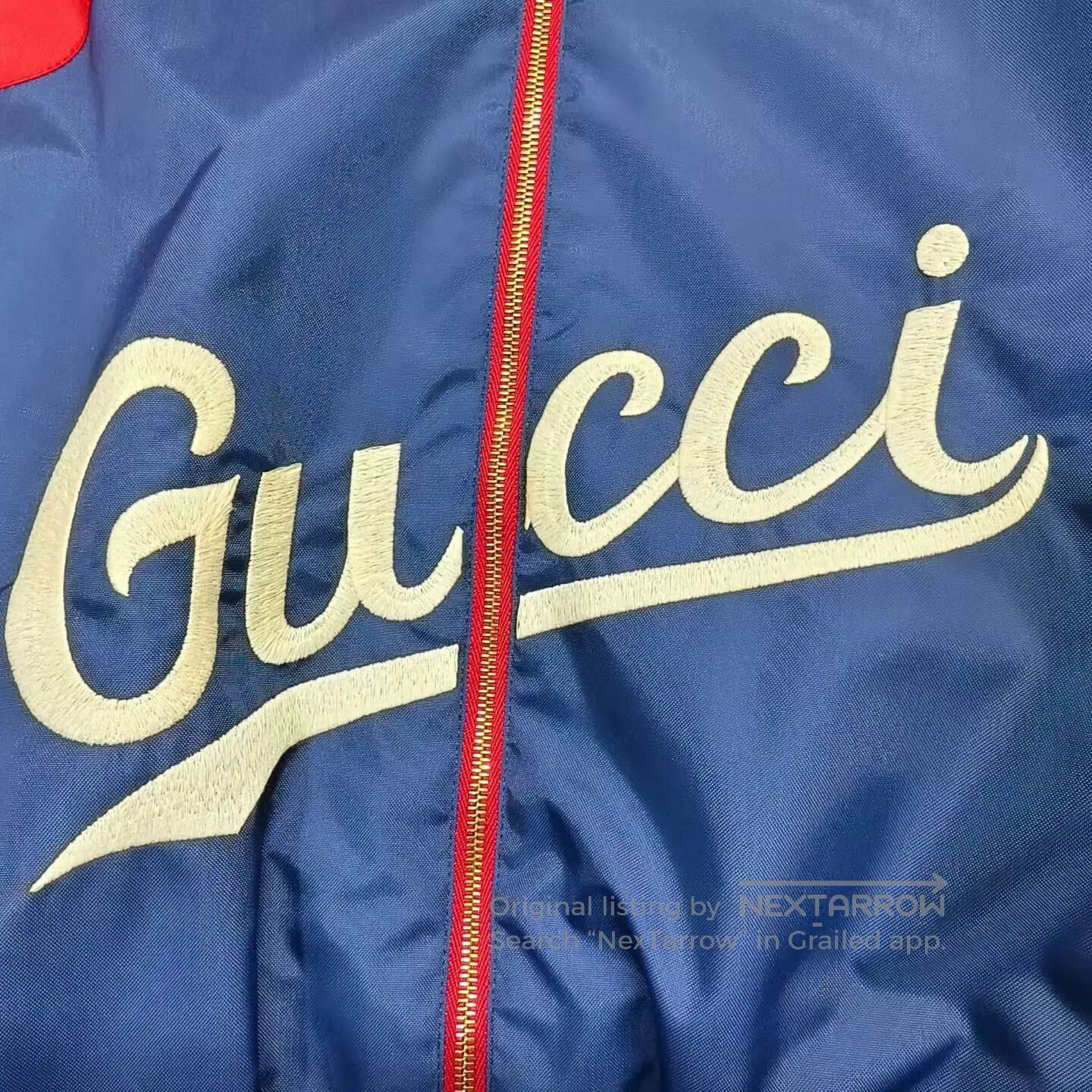 Gucci gucci red blue color-block sports jacket. Size US XXL / EU 58 / 5 - 3 Thumbnail