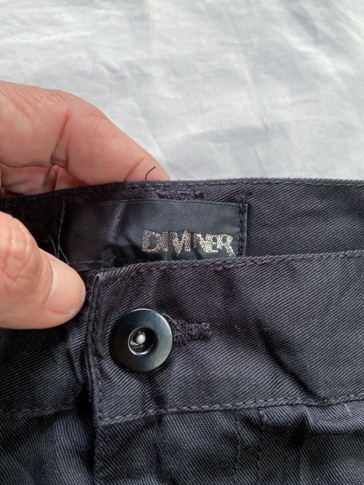 Le Grande Bleu (L.G.B.) JAPANESE DIVINER FLARED BALCK PANTS Size US 31 - 7 Thumbnail