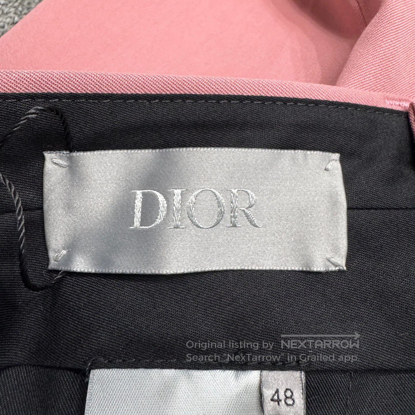 Dior Dior size44/46 Pink wool casual pants| Size US 28 / EU 44 - 3 Thumbnail