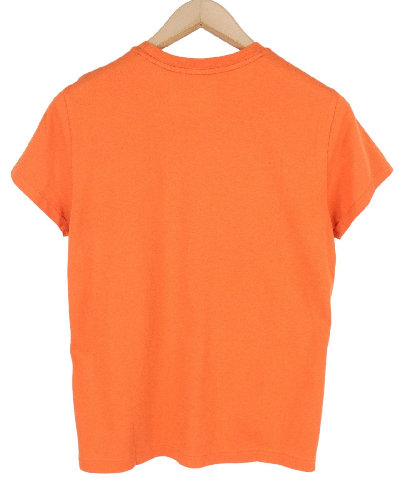 Polo Ralph Lauren M Orange Short Sleeve Crew Neck Tricot T-Shirt 84725 Size M / US 6-8 / IT 42-44 - 2 Thumbnail