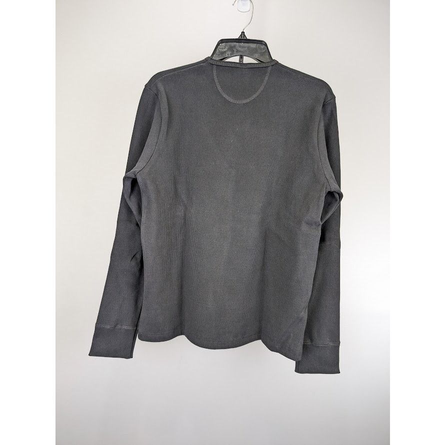 Balenciaga o1rshd1 Ribbed Jersey Stretch E. Long Sleeves Shirt in Black Size US M / EU 48-50 / 2 - 12 Thumbnail