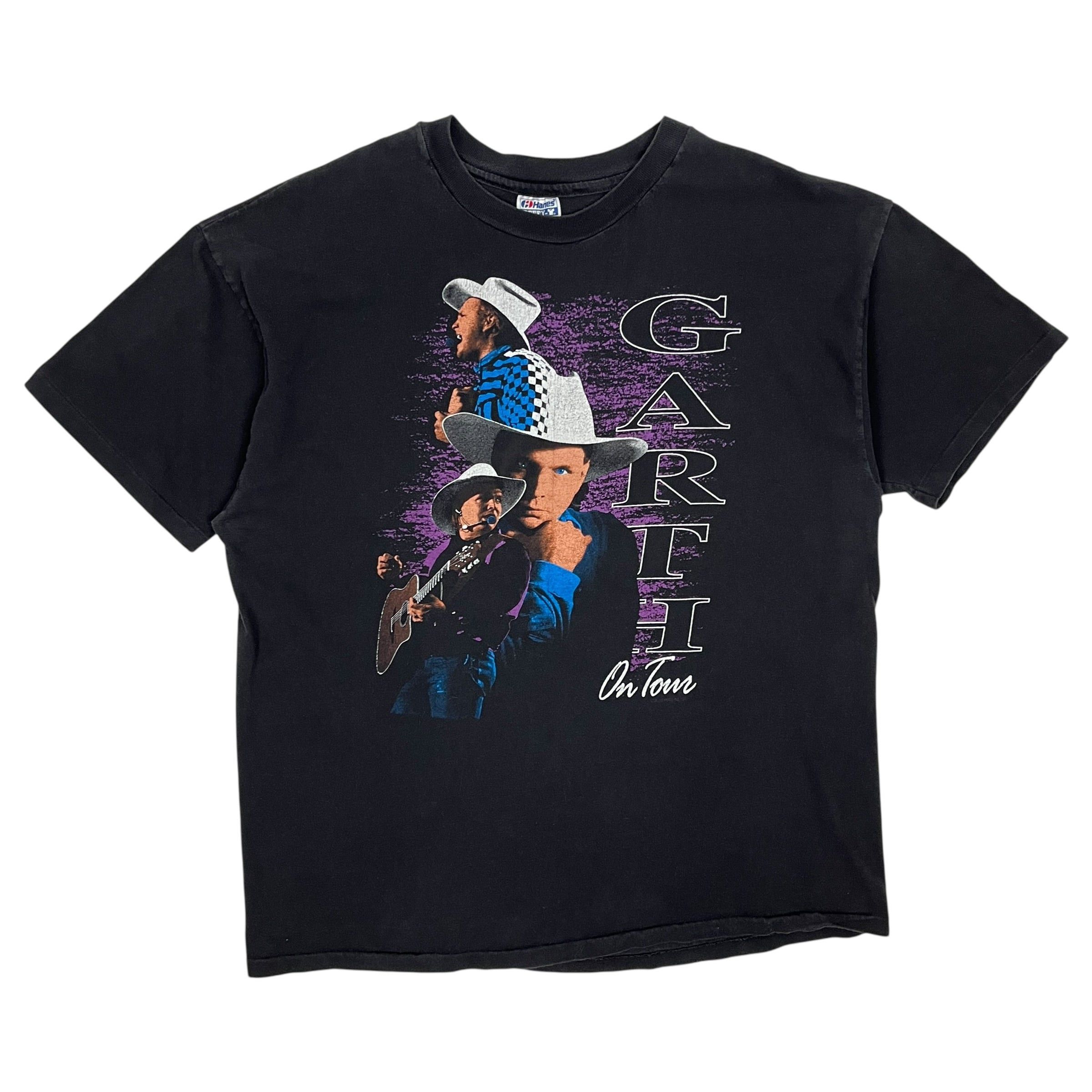 1992 Garth Brooks USA Made Tour Tee - Size XL