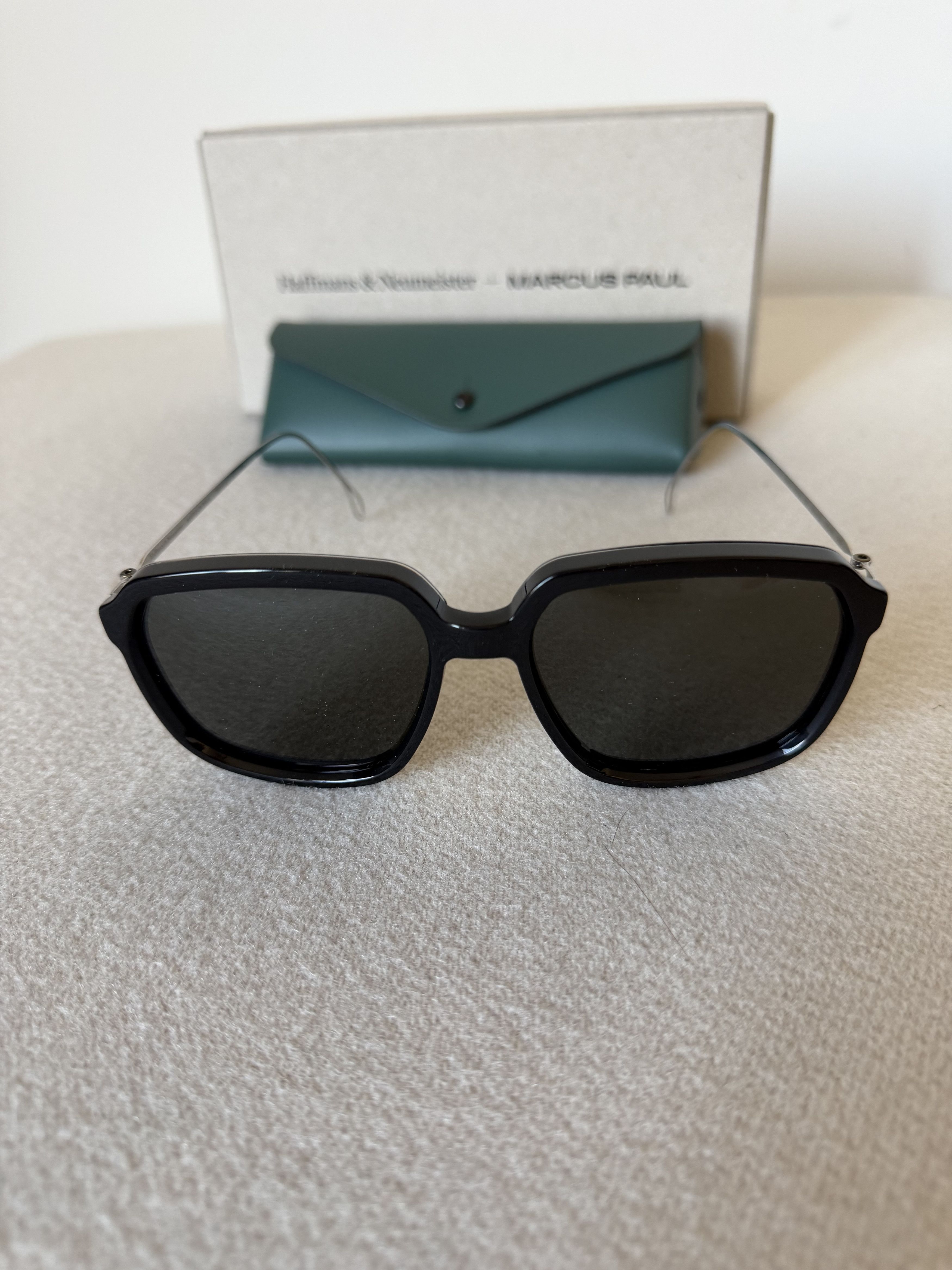 Other Haffmans & Neumeister Marcus Paul Emilio Sunglasses in Black Size ONE SIZE - 2 Thumbnail