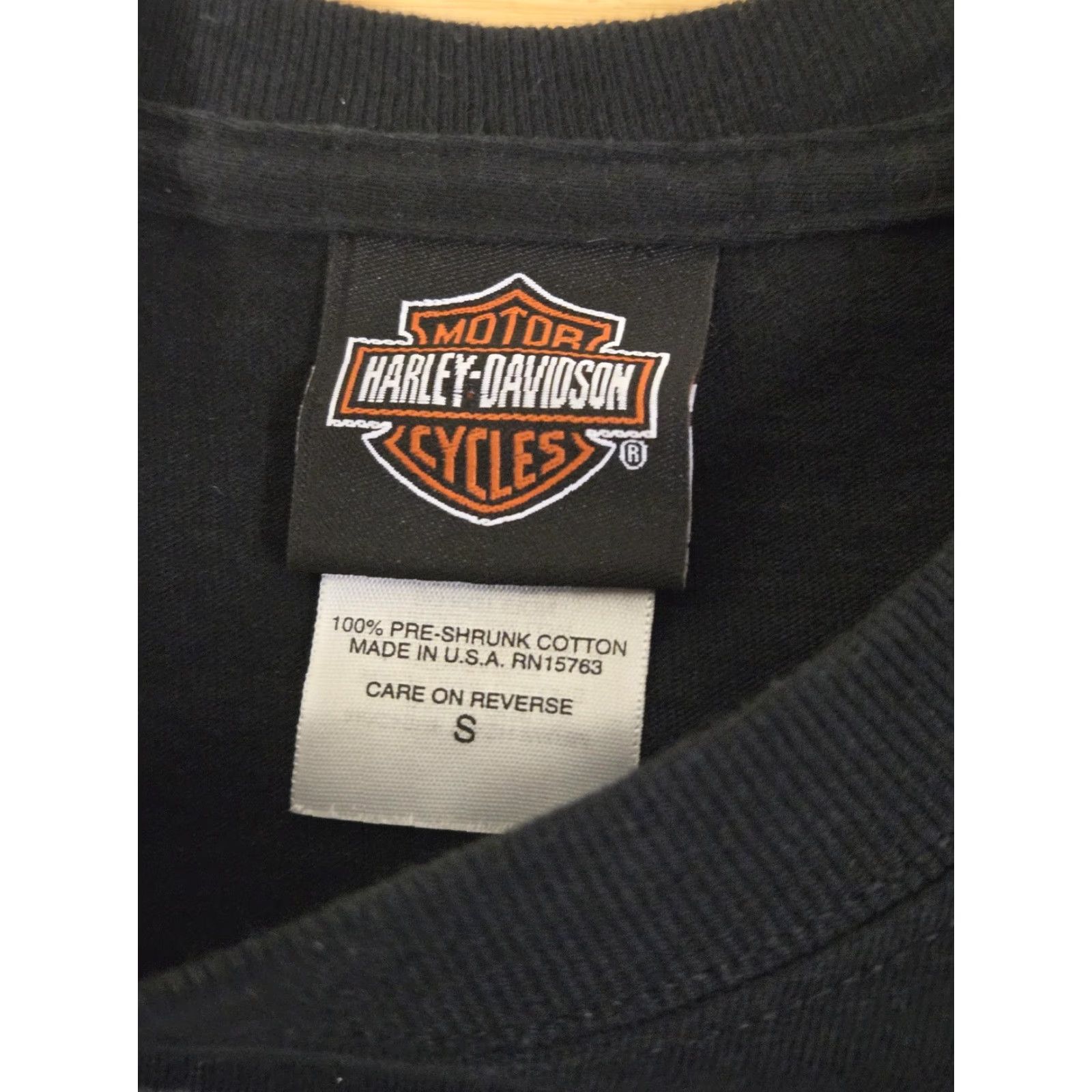 Harley Davidson VINTAGE Harley-Davidson Shirt Mens S Black Harley Wild Joker Motorcycle USA 2004 Graphic Print Crew Neck Cotton T-Shirt Short Sleeve Size US S / EU 44-46 / 1 - 3 Thumbnail