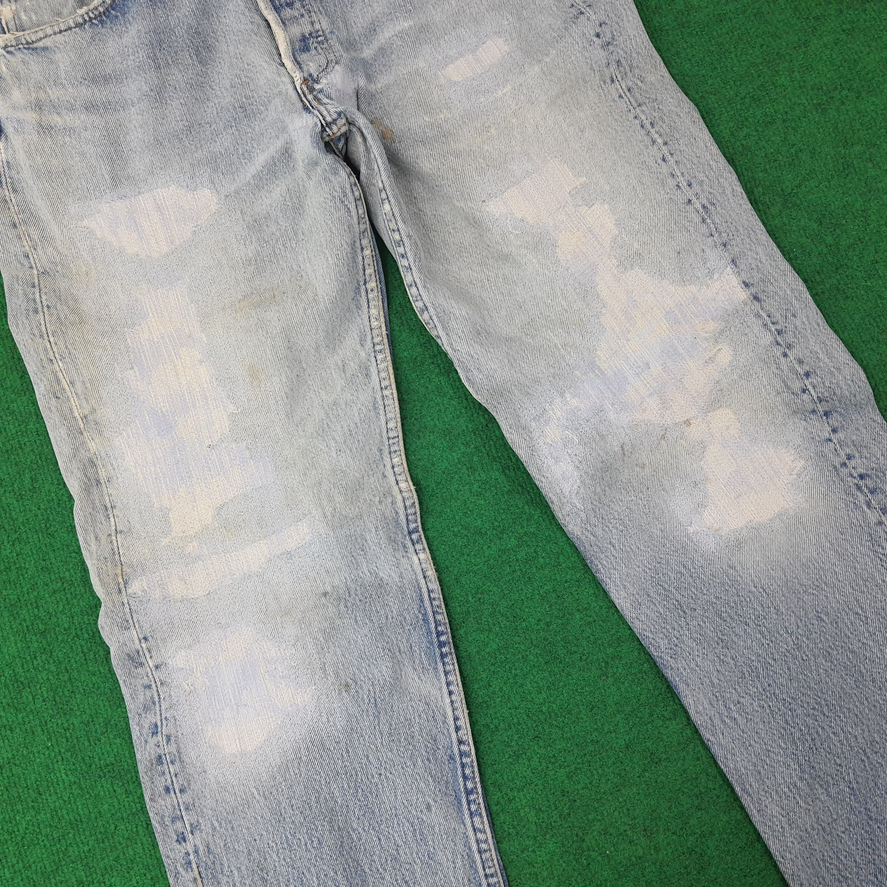 Levi's Vintage Levi's 501 Rework Denim Jeans C228N23 Size US 30 / EU 46 - 3 Thumbnail