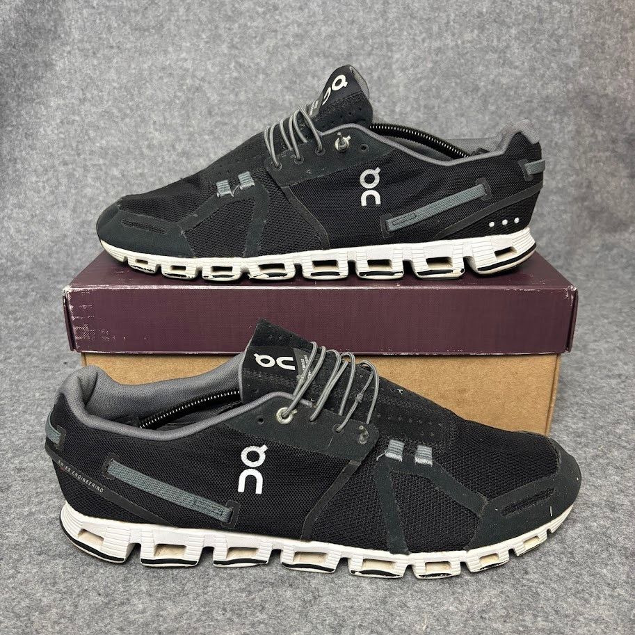 On On Cloud Black Mesh Trainer Running Shoes Mens Size 13 US Size US 13 / EU 46 - 2 Thumbnail