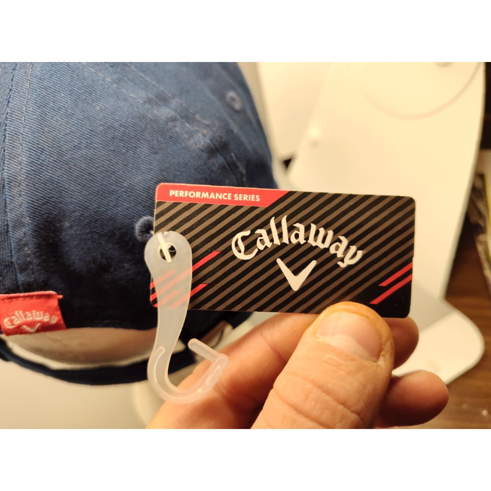 Callaway CALLAWAY Golf Hat Blue Adjustable Unisex Adults Embroidered Logo NWT Size ONE SIZE - 6 Thumbnail