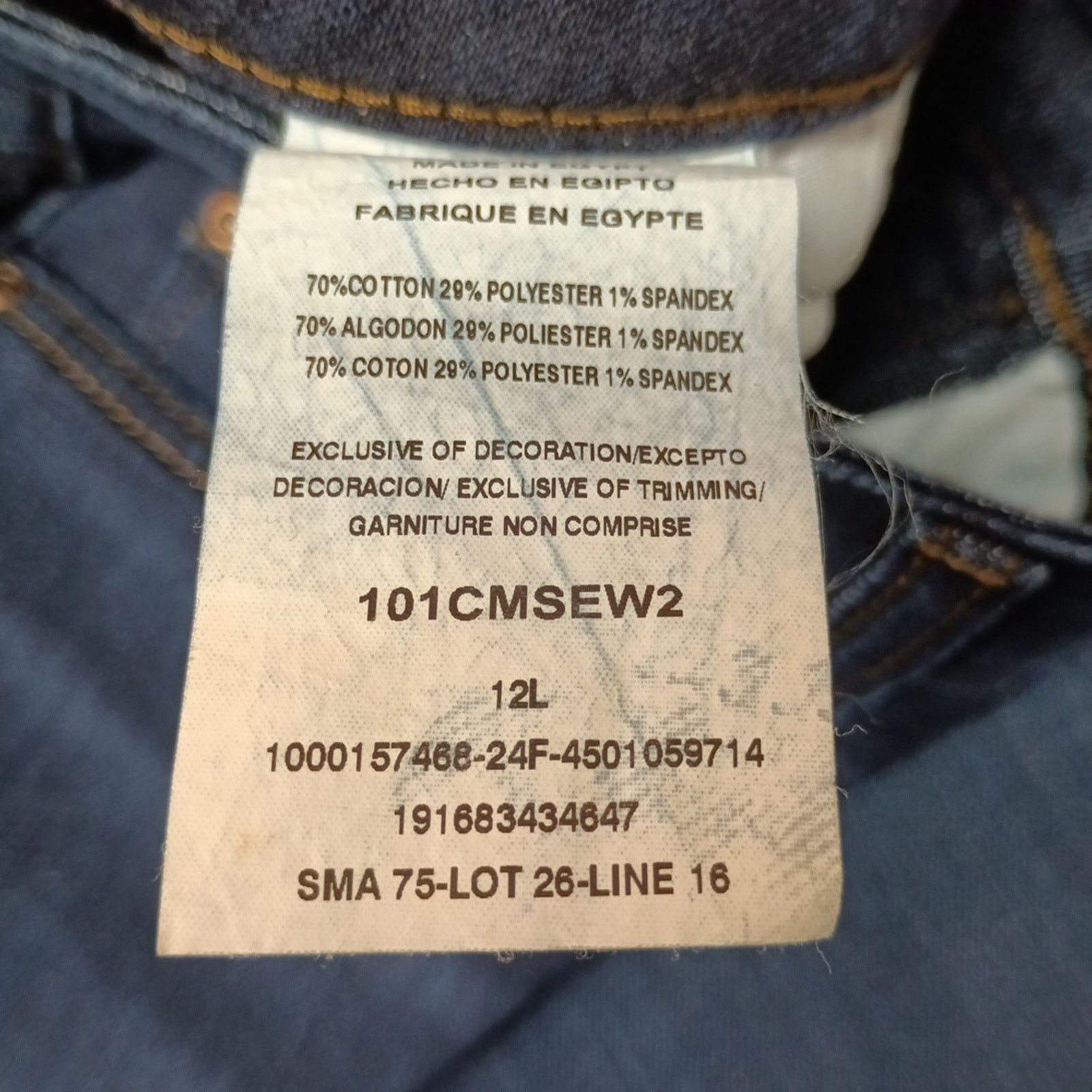 Lee Lee Straight Leg Jeans Women's 12 Long Size 32x32 Blue Size 34" / US 12 / IT 48 - 6 Thumbnail
