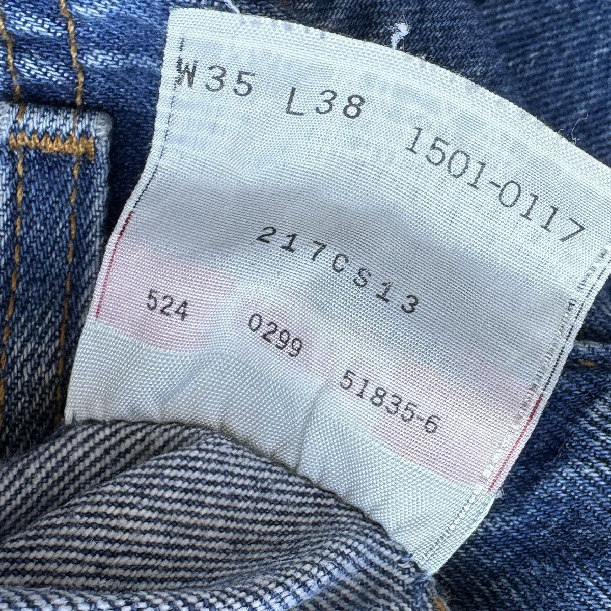 Levi's Vintage Levi’s 501xx Jeans Made In USA 90s Button Fly 32 Size US 32 / EU 48 - 7 Thumbnail