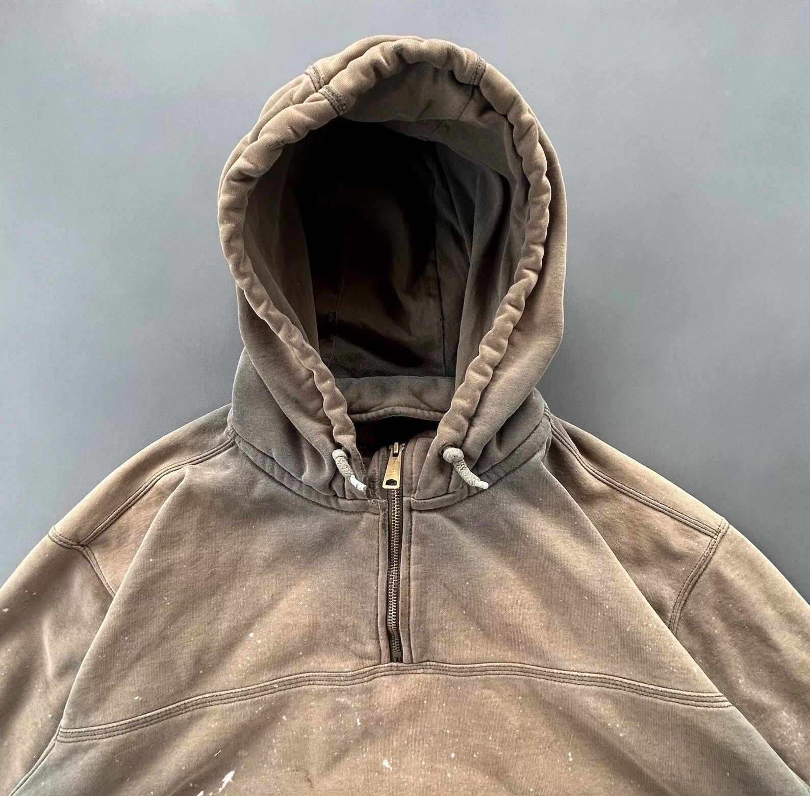 Carhartt Carhartt Rain Defender 1/4 Zip Hoodie Original Fit Size US XXL / EU 58 / 5 - 6 Thumbnail