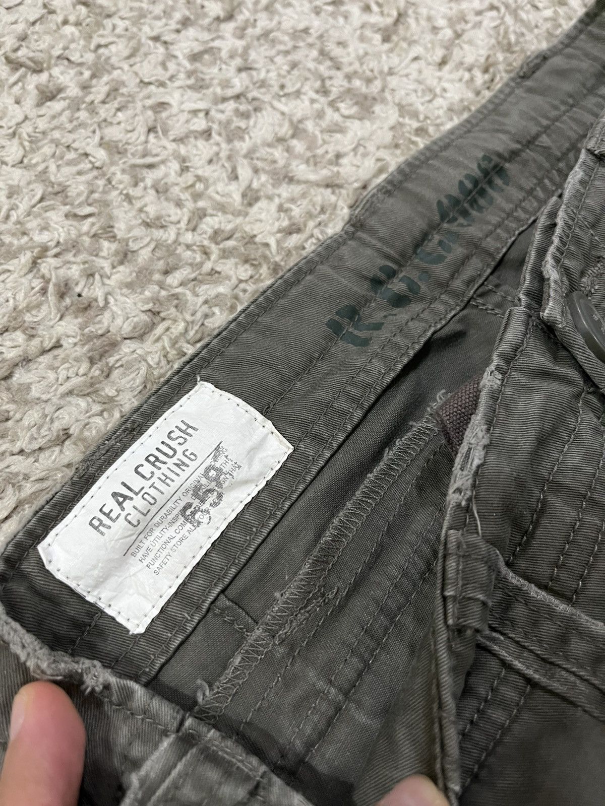 If Six Was Nine GRAB NOW‼️ 🔥 RCC 8 POCKETS VUJA DE STYLE UTILITY CARGO Size US 30 / EU 46 - 6 Thumbnail