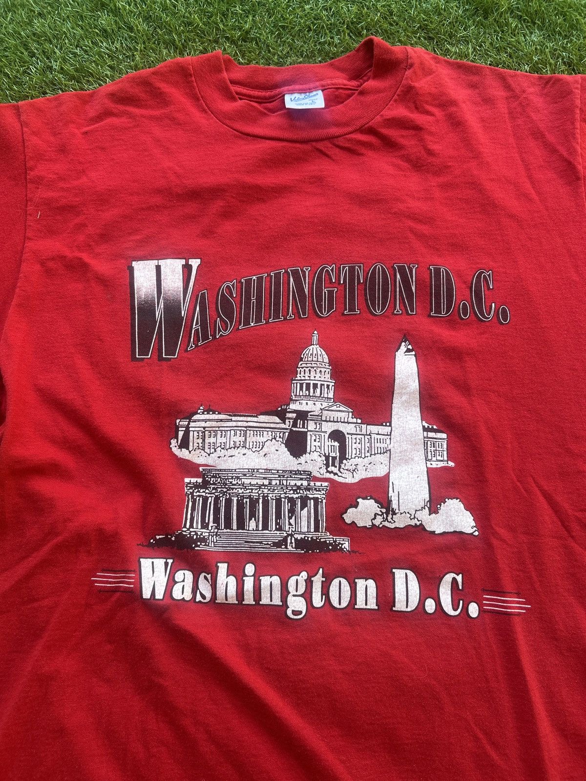 Vintage Vintage 90s Washington D.C. Souvenir T Shirt Size US L / EU 52-54 / 3 - 3 Thumbnail