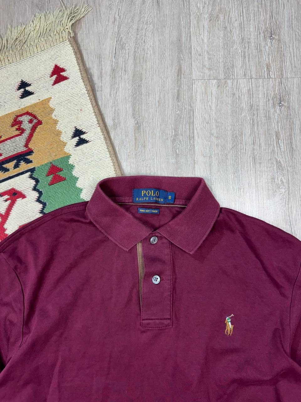 Polo Ralph Lauren × Vintage Vintage Polo Ralph Lauren Y2K Rugby Polo Longsleev Size US S / EU 44-46 / 1 - 4 Thumbnail