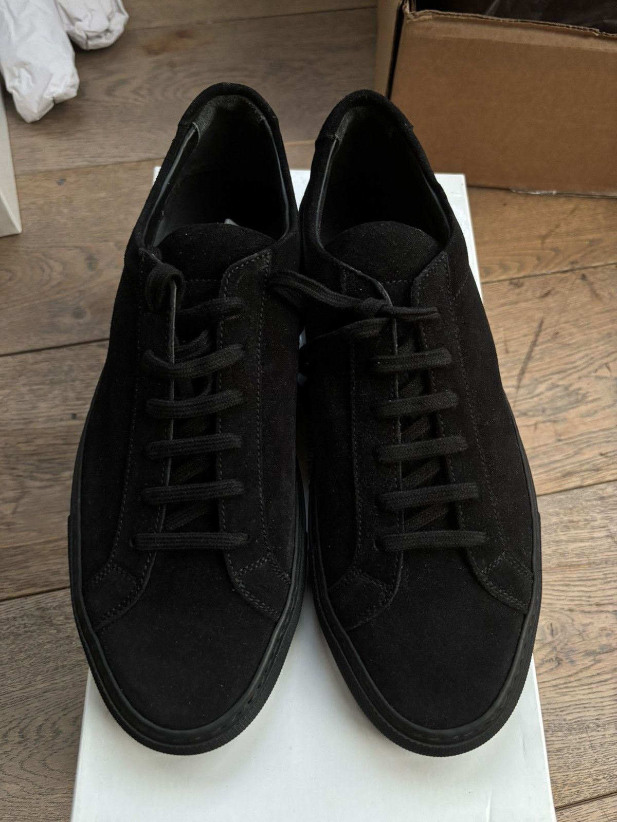 Common Projects Common Projects Achilles Triple Black Suede US8 Brand new Size US 8 / EU 41 - 2 Thumbnail