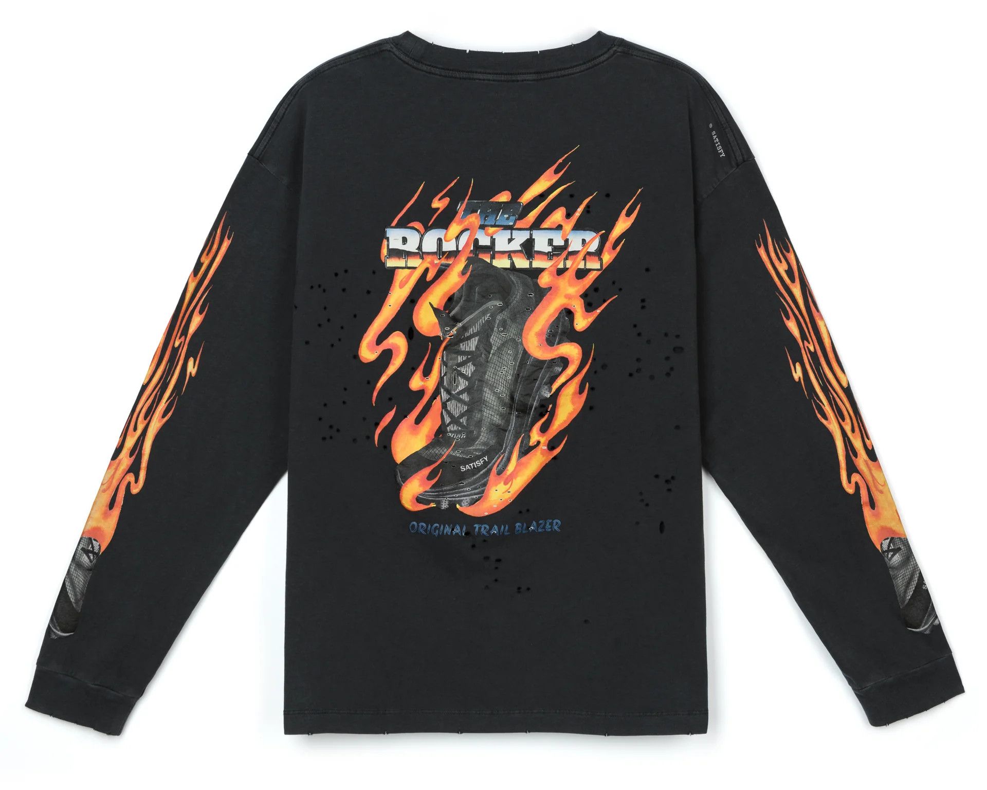 Satisfy Satisfy Running Moth Long Sleeve Tee Size US XL / EU 56 / 4 - 1 Thumbnail