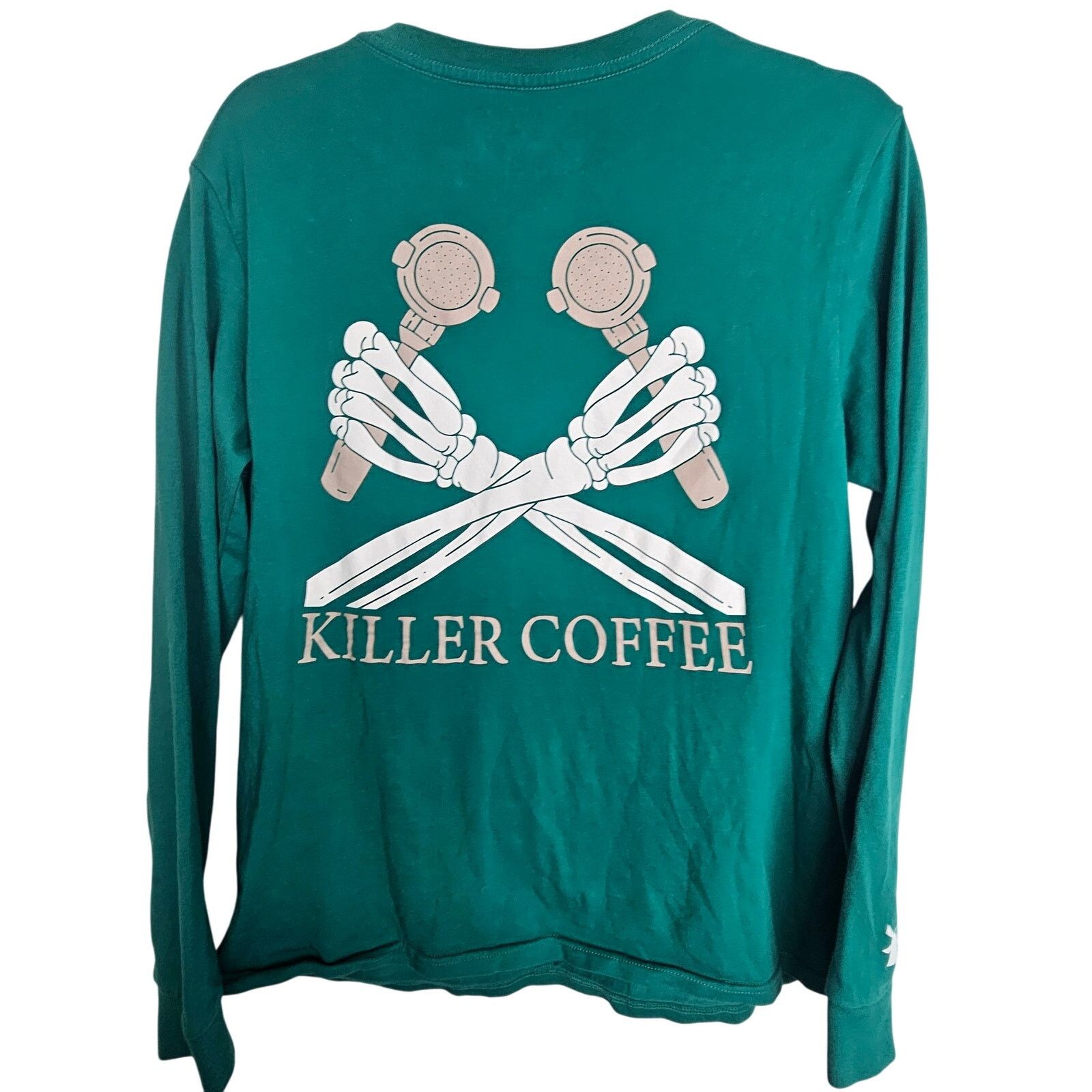 Von Dutch Dutch Bros Killer Coffee Shirt Womens Casual Graphic Tee L Size US L / EU 52-54 / 3 - 1 Thumbnail