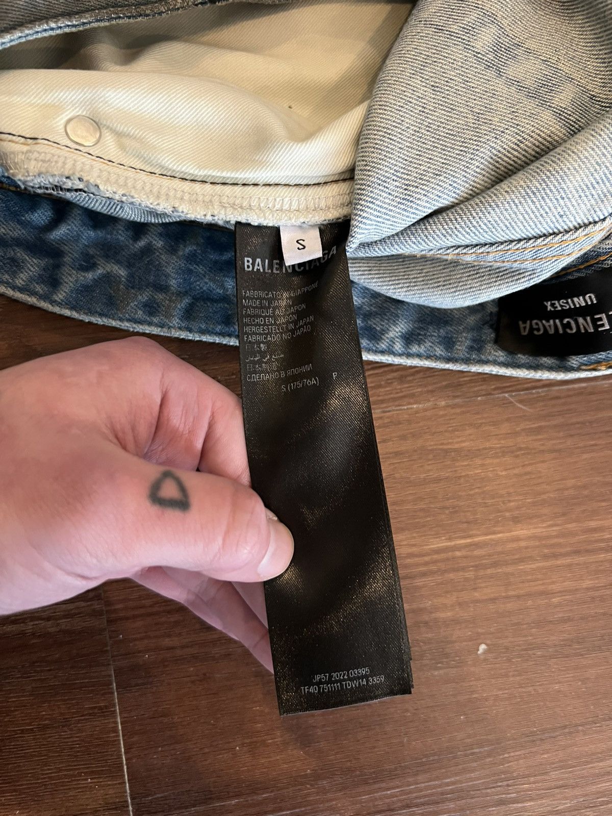 Balenciaga Balenciaga Patched Pockets Baggy Denim Size US 32 / EU 48 - 10 Thumbnail