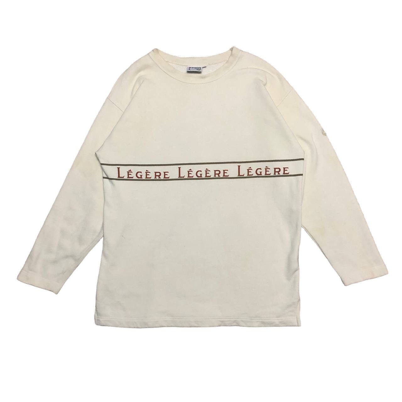 MCM VINTAGE MADE IN ITALY MCM LEGERE SPELLOUT LOGO SWEATSHIRT Size US L / EU 52-54 / 3 - 1 Thumbnail