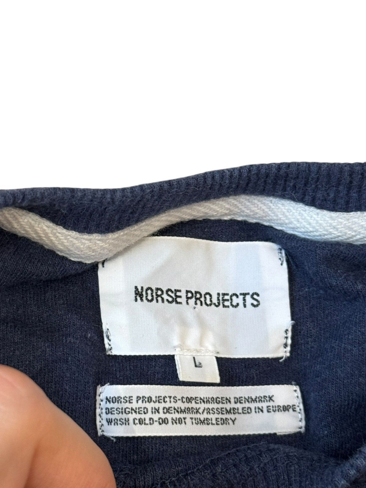 Norse Projects Norse Projects Tristan Reverse Brushed Sweatshirt Large Size US L / EU 52-54 / 3 - 2 Thumbnail