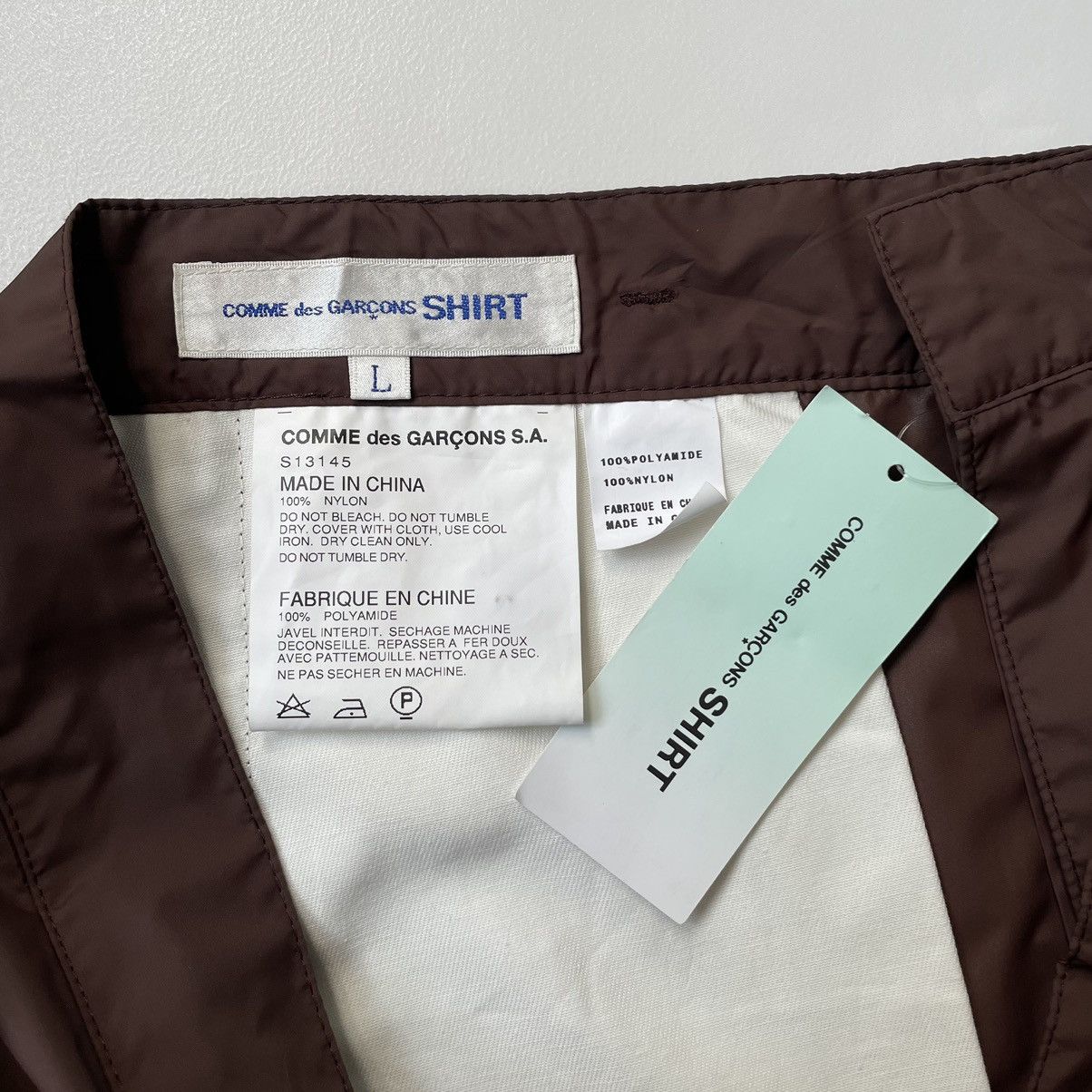 Comme des Garcons Wide Leg Nylon Utility Trousers Size US 32 / EU 48 - 5 Thumbnail
