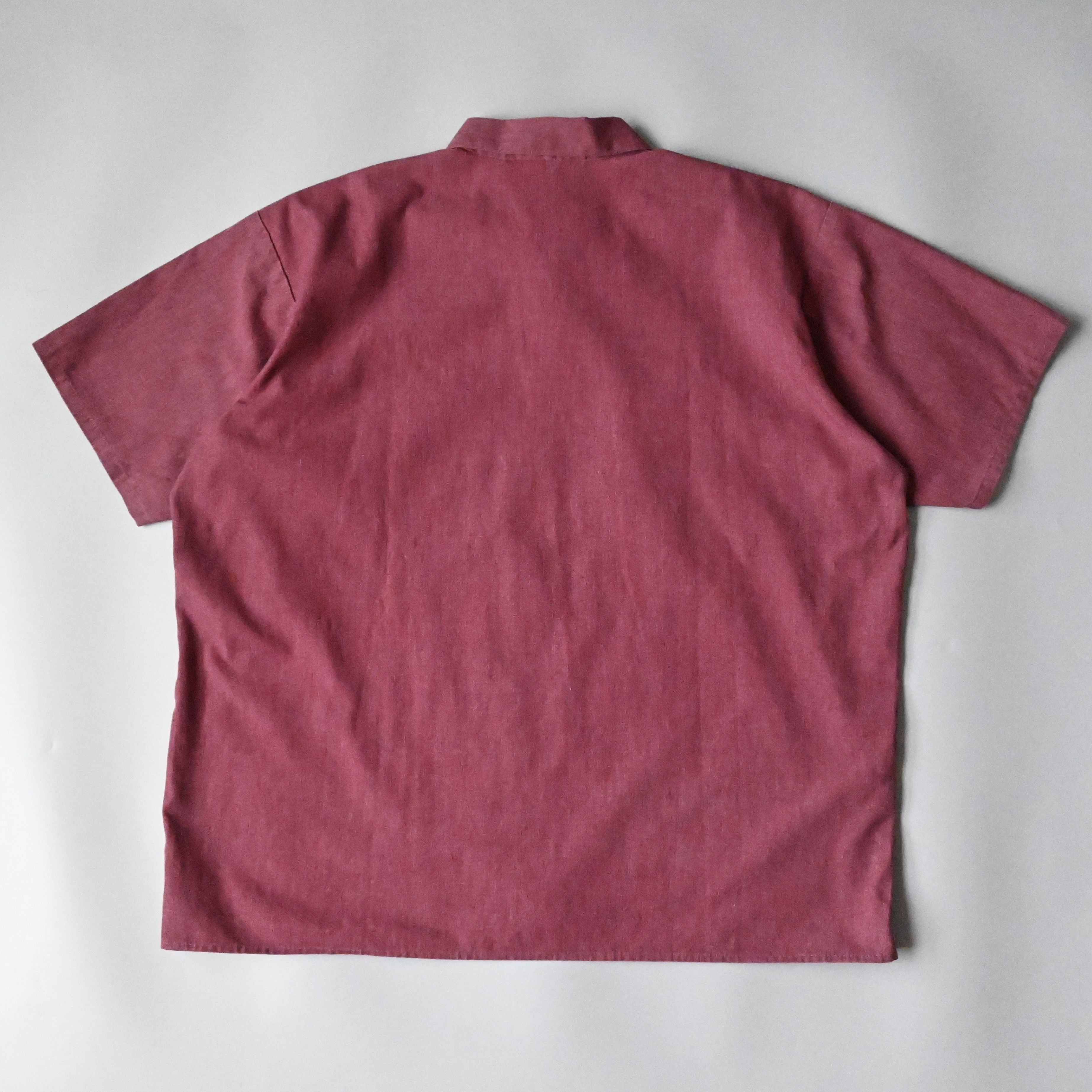Ben Davis VTG 90s Ben Davis Halfzip Pullover Shirt Bordeux XXL Size US XXL / EU 58 / 5 - 4 Thumbnail